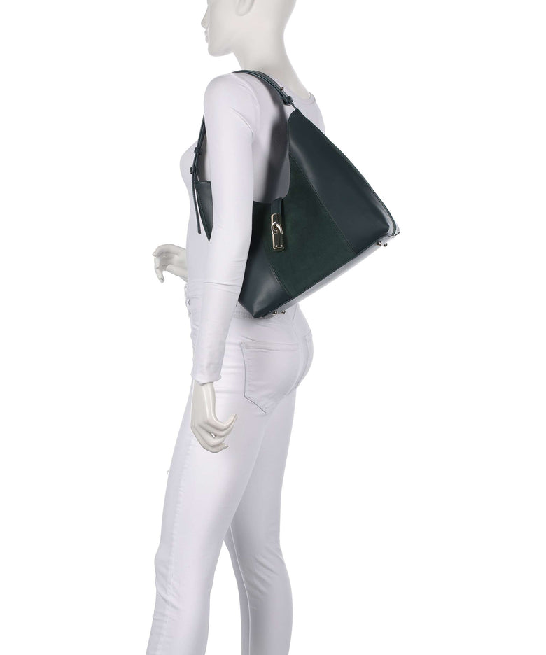 Furla Goccia M Hobo bag toni dark forest