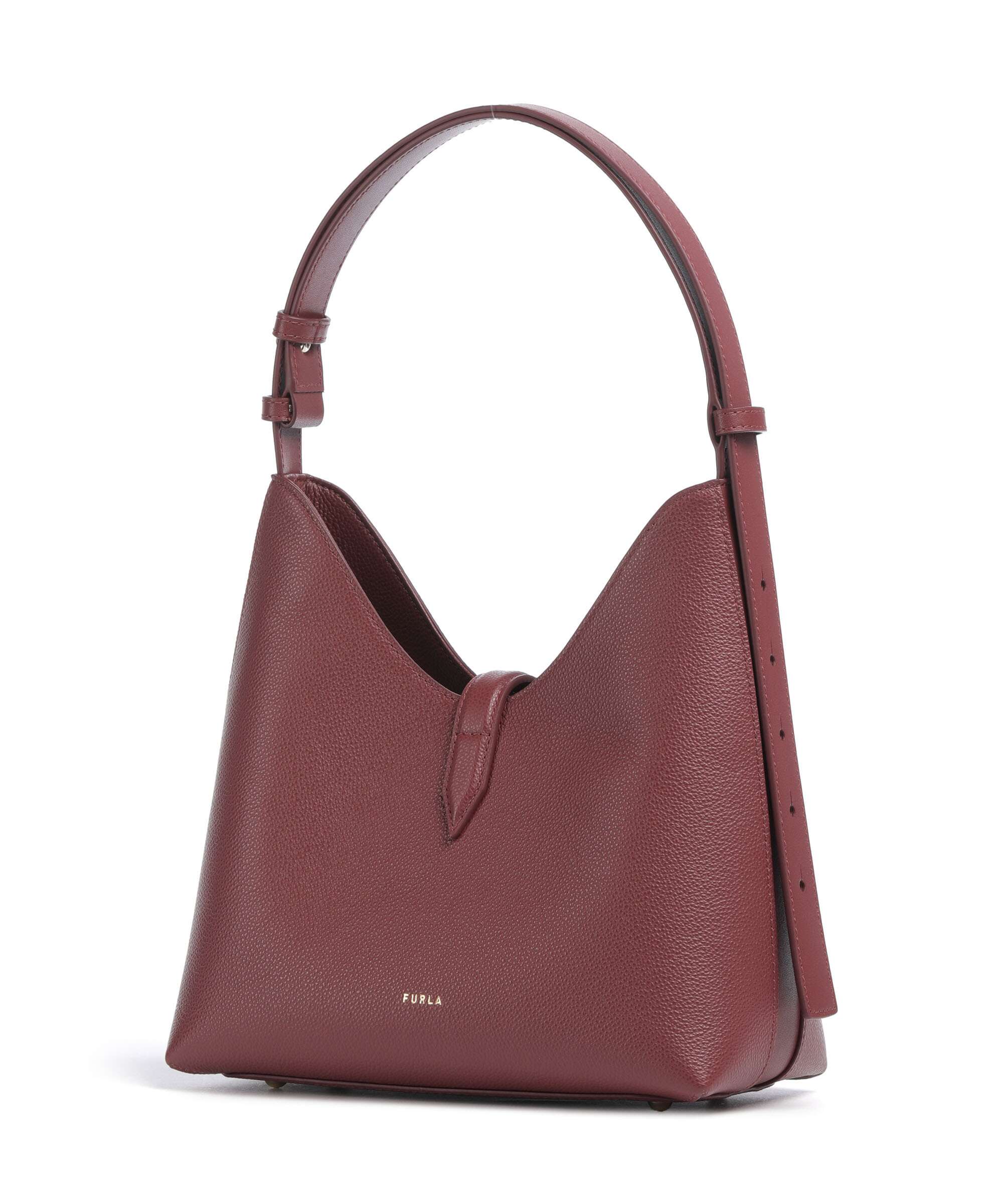 Furla Goccia S Shoulder bag grained leather red apple - WB01979