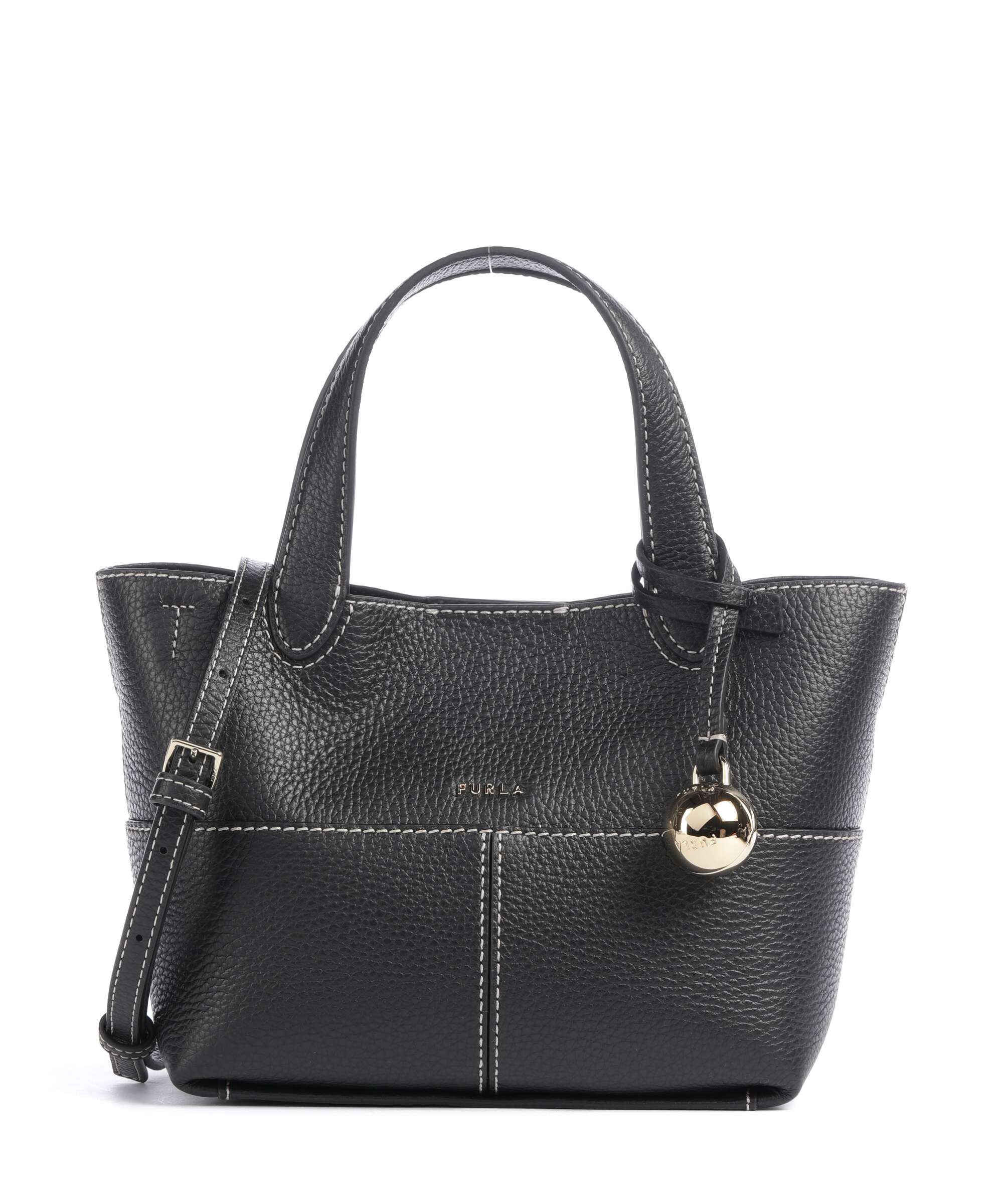 Furla Primrose Mini Handbag leather cioccolato/honey - WB02226