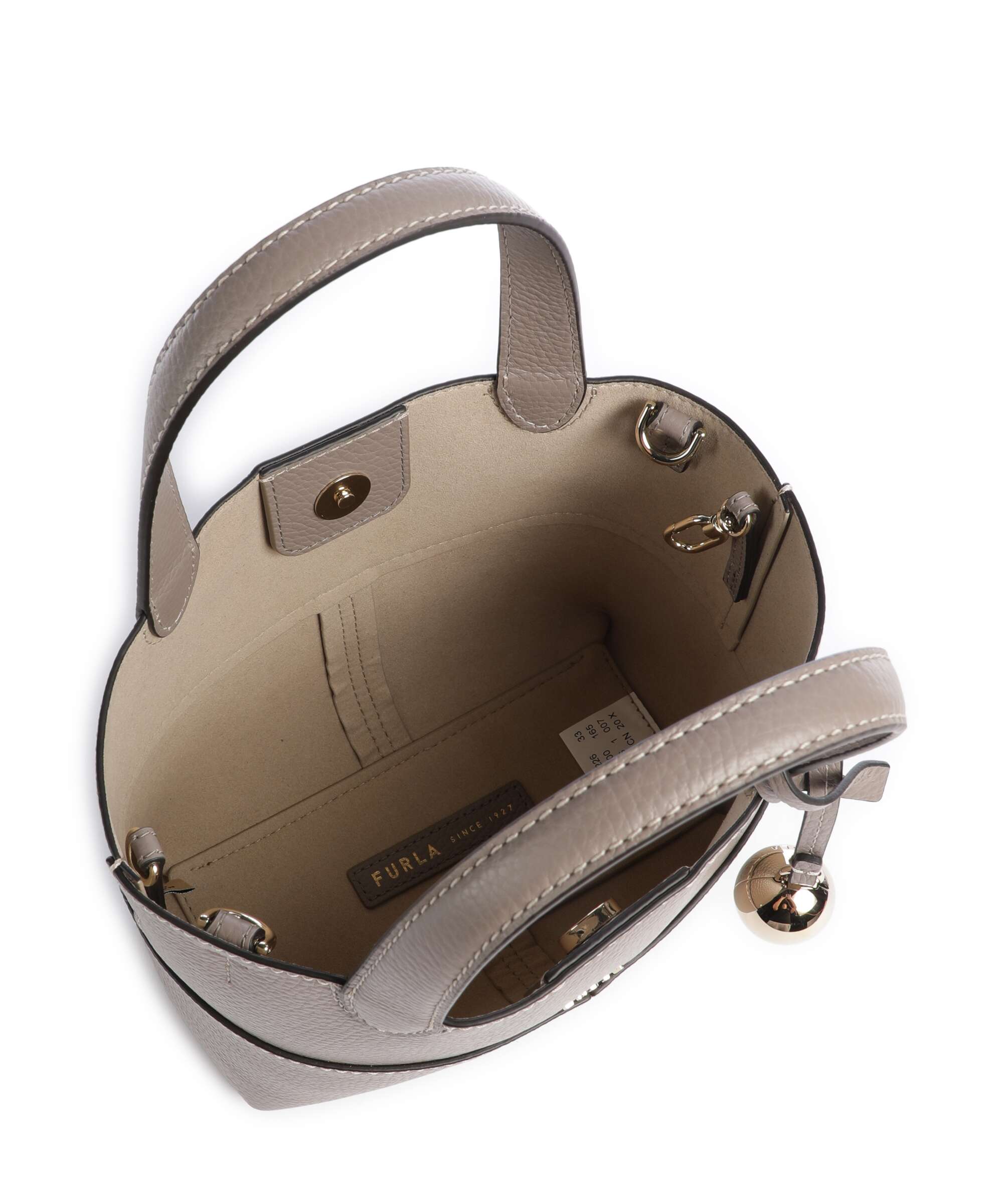 Furla Primrose Mini Handbag stucco gray