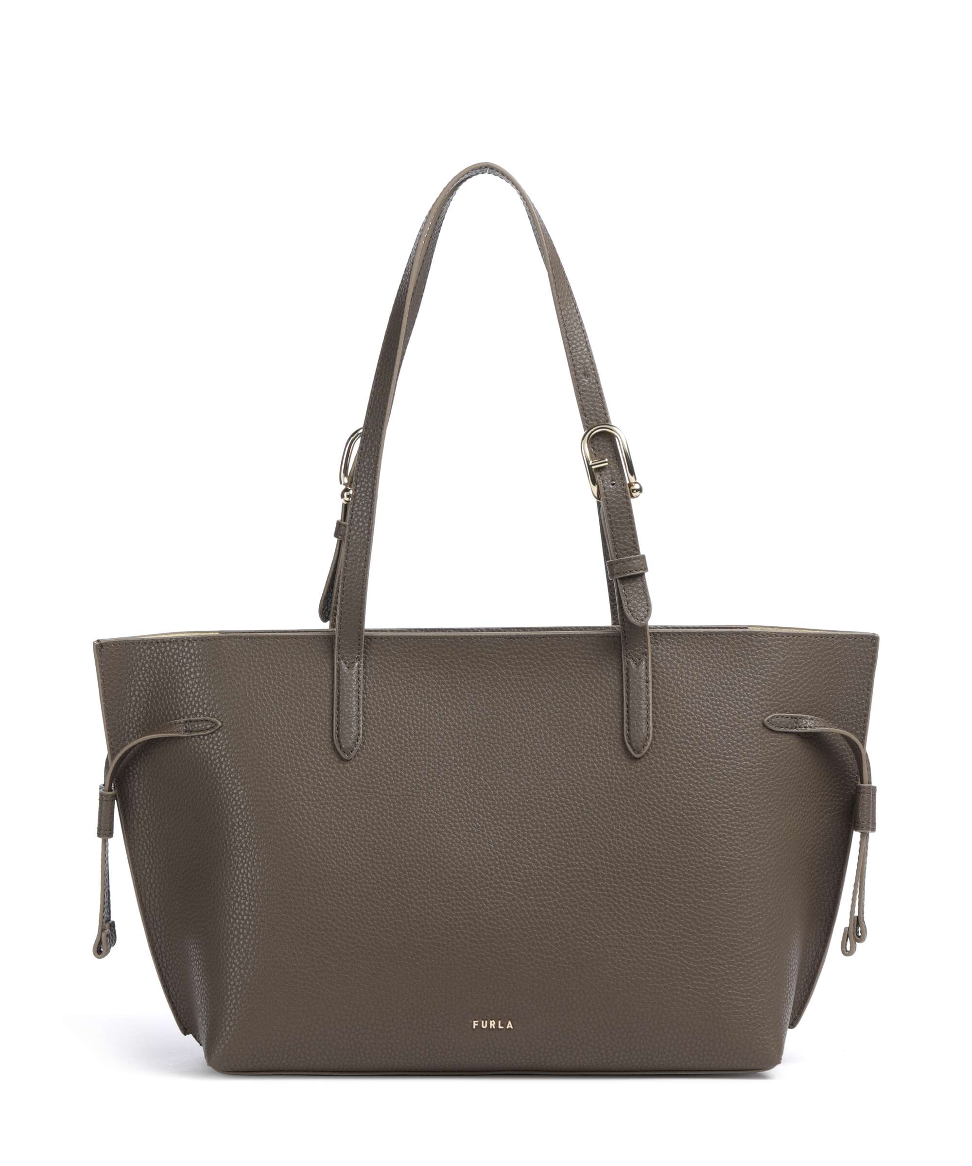 FURLA ビジネス　トートバック　黒　25年3月購入　超美品 Furla Ava M Tote bag grained leather nero - WB02069-BX4329-3924S