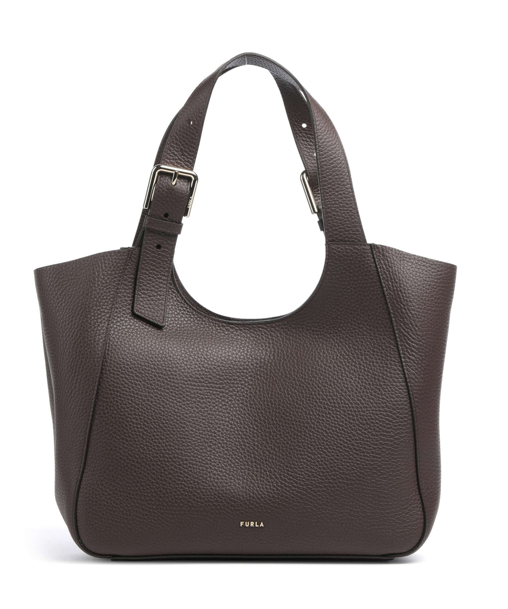 Furla Dora M Tote bag cioccolato
