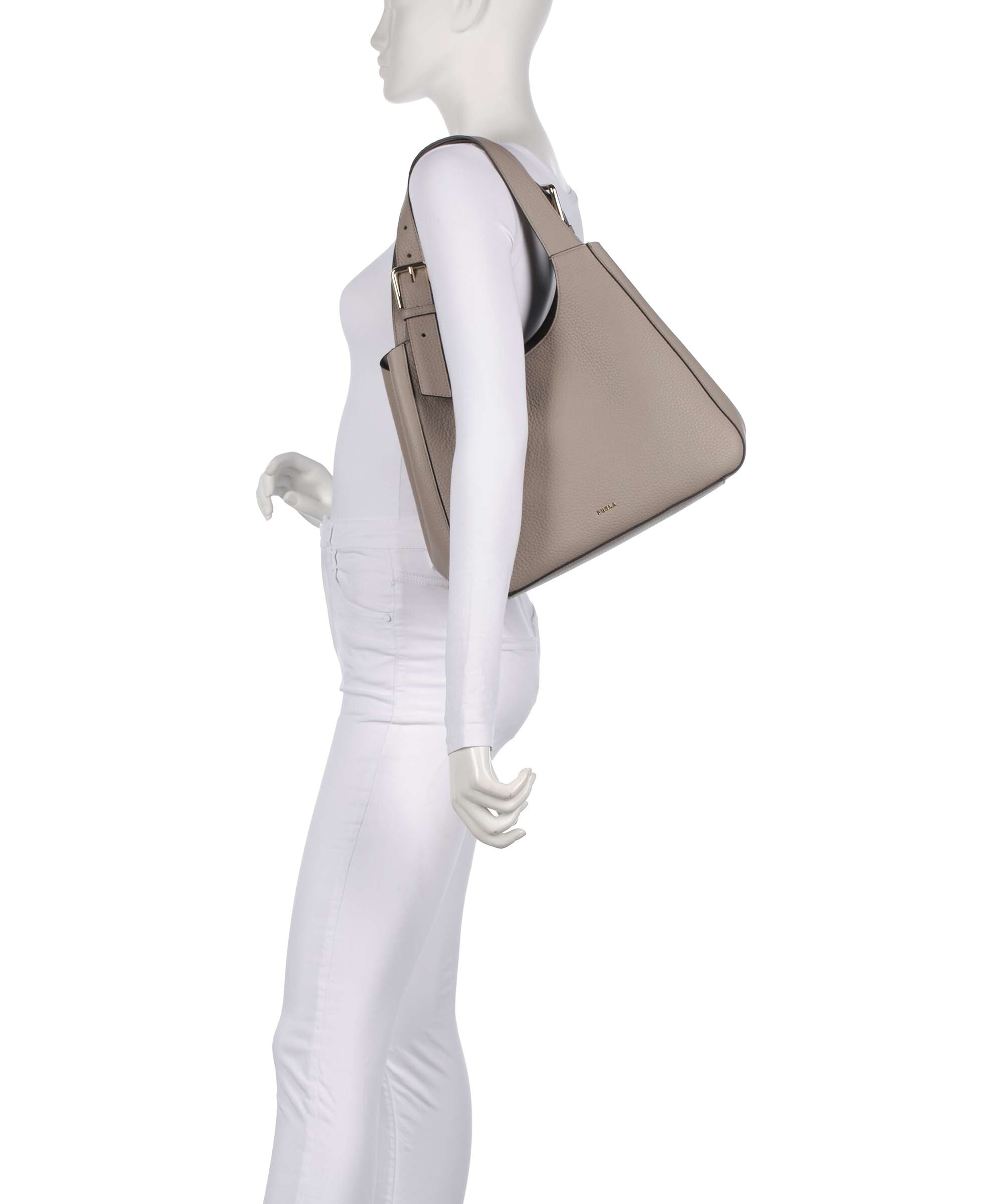 Furla Dora M Tote bag cachemire gray