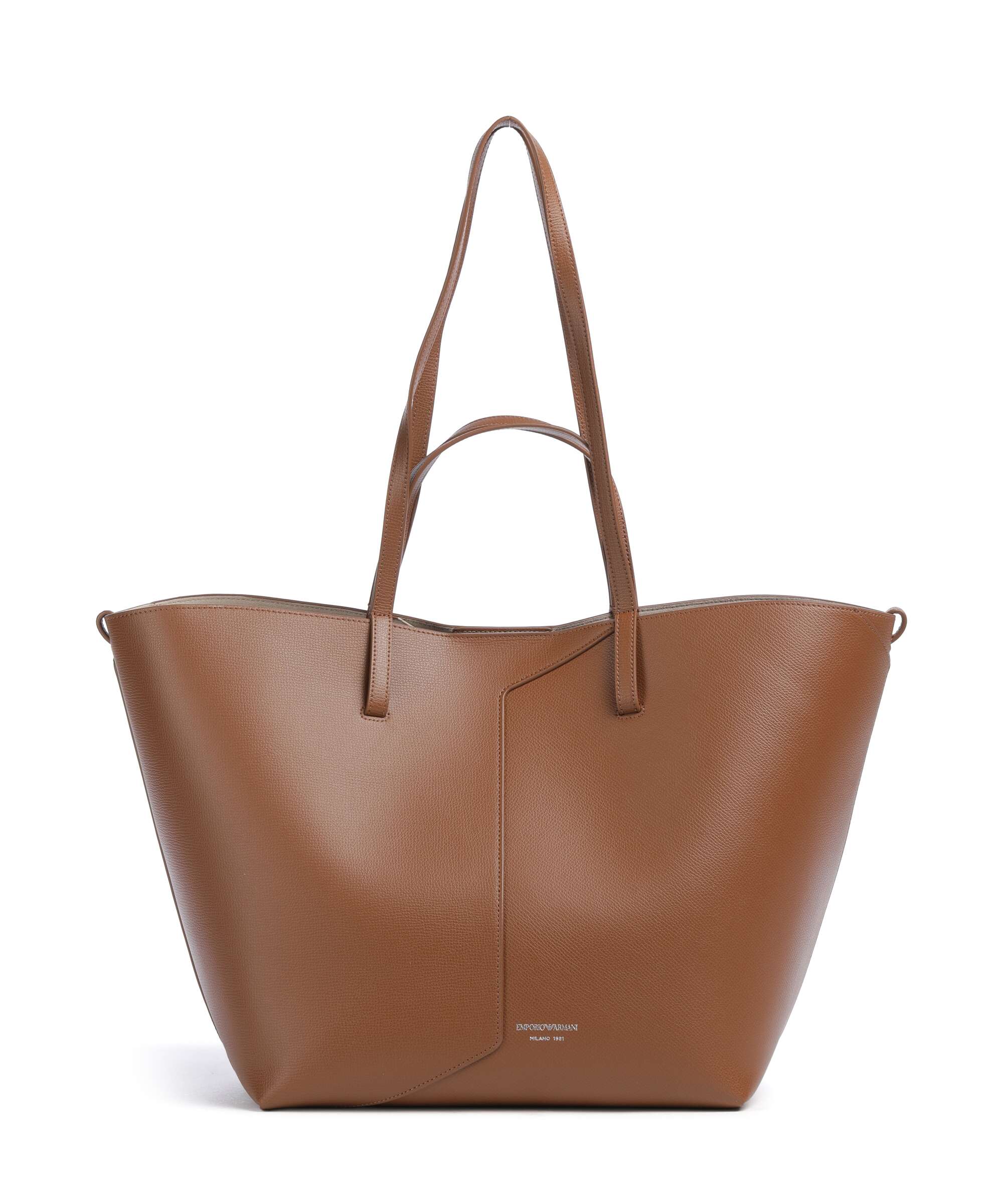 Emporio Armani 24/7 M Tote bag grained leather lion - EW005668