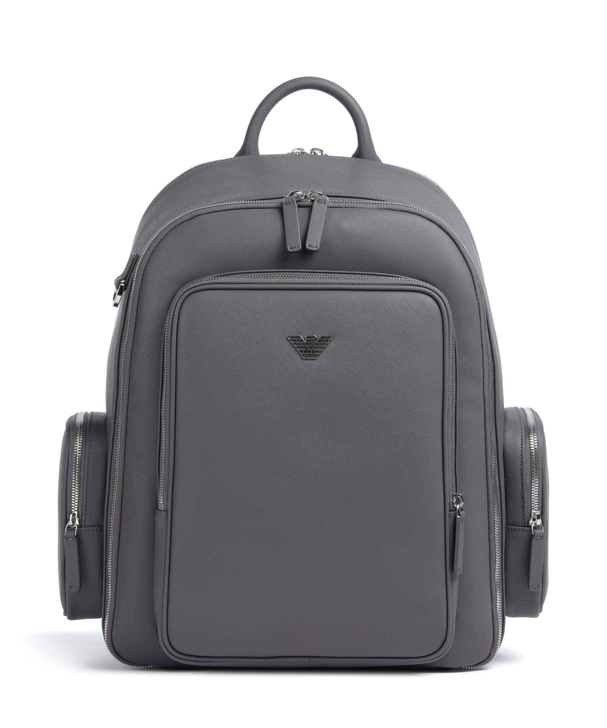 Emporio Armani Business Regenerated Backpack grey