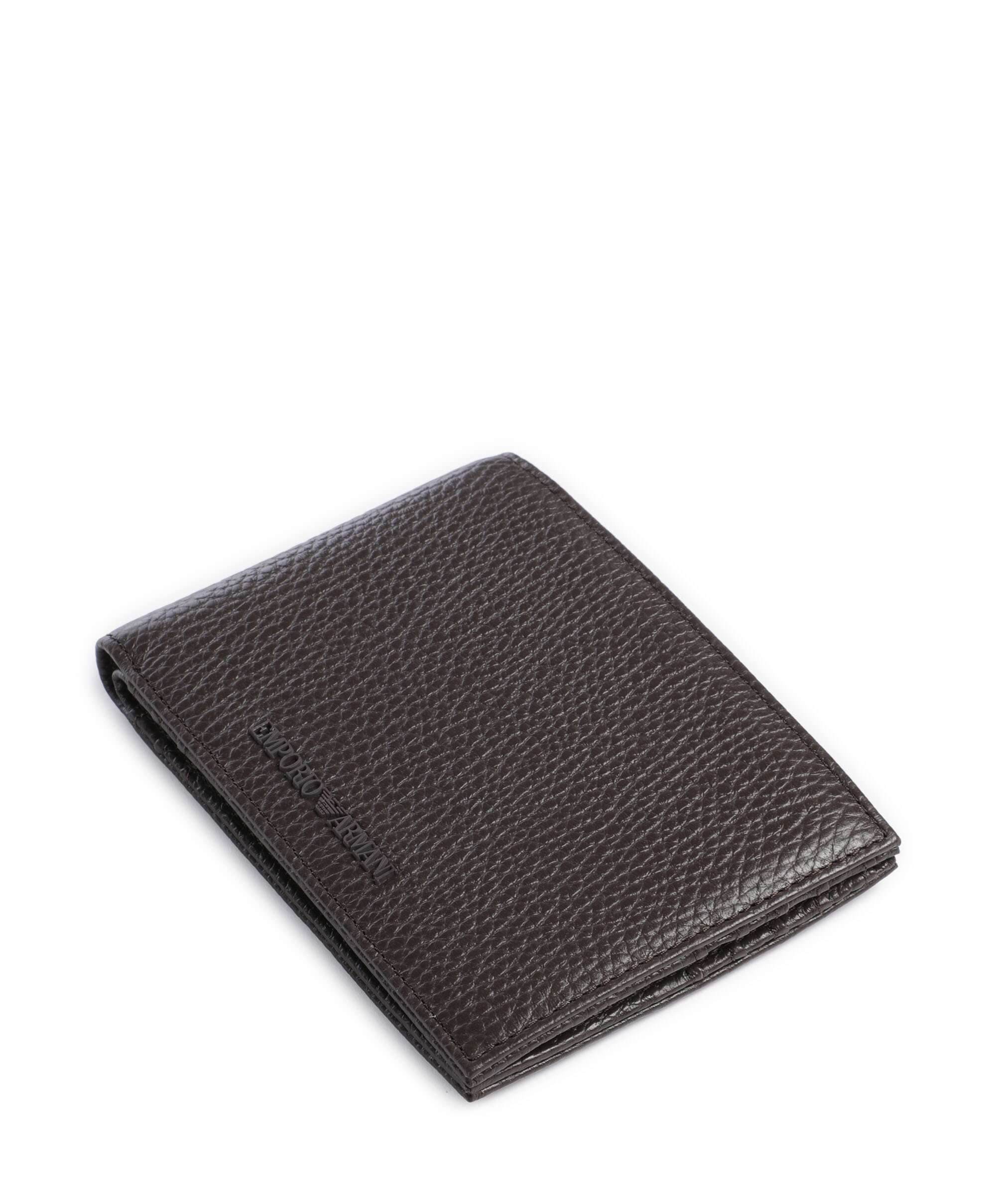 Emporio Armani Business Regenerated Giftset Wallet black coffee