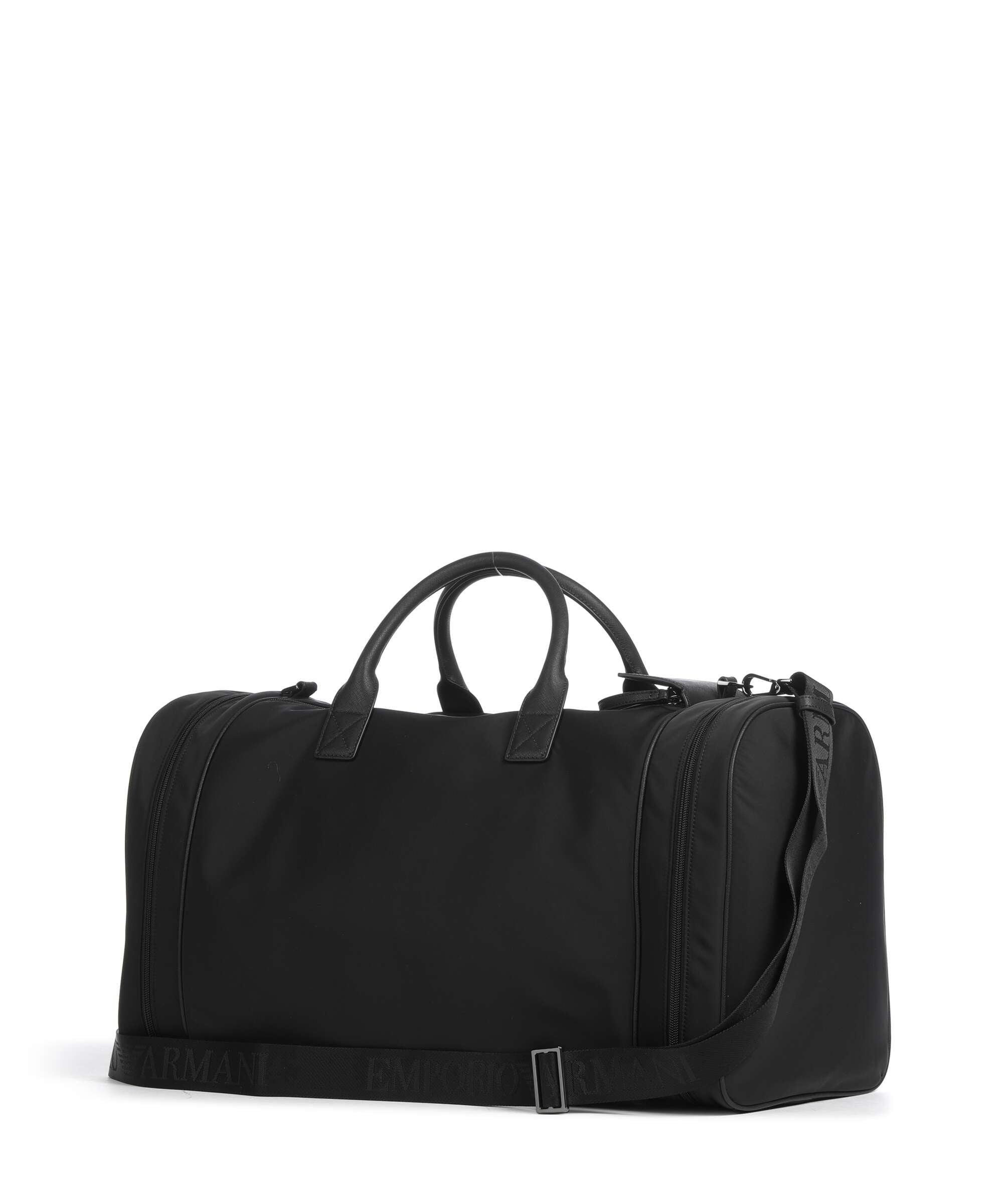 Emporio Armani Nylon Recycled 0 Weekend bag black beauty