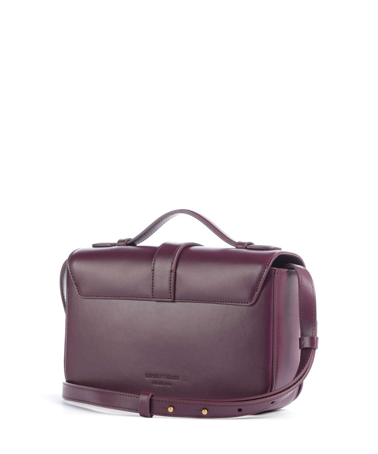 Emporio Armani Costanza Crossbody bag aubergine