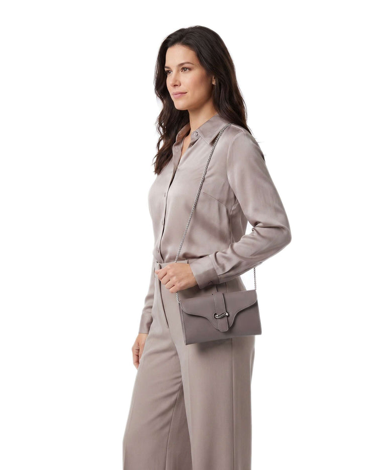 Emporio Armani Costanza Crossbody bag taupe