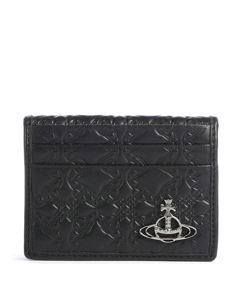 Vivienne Westwood Embossed Nappa Credit card holder black