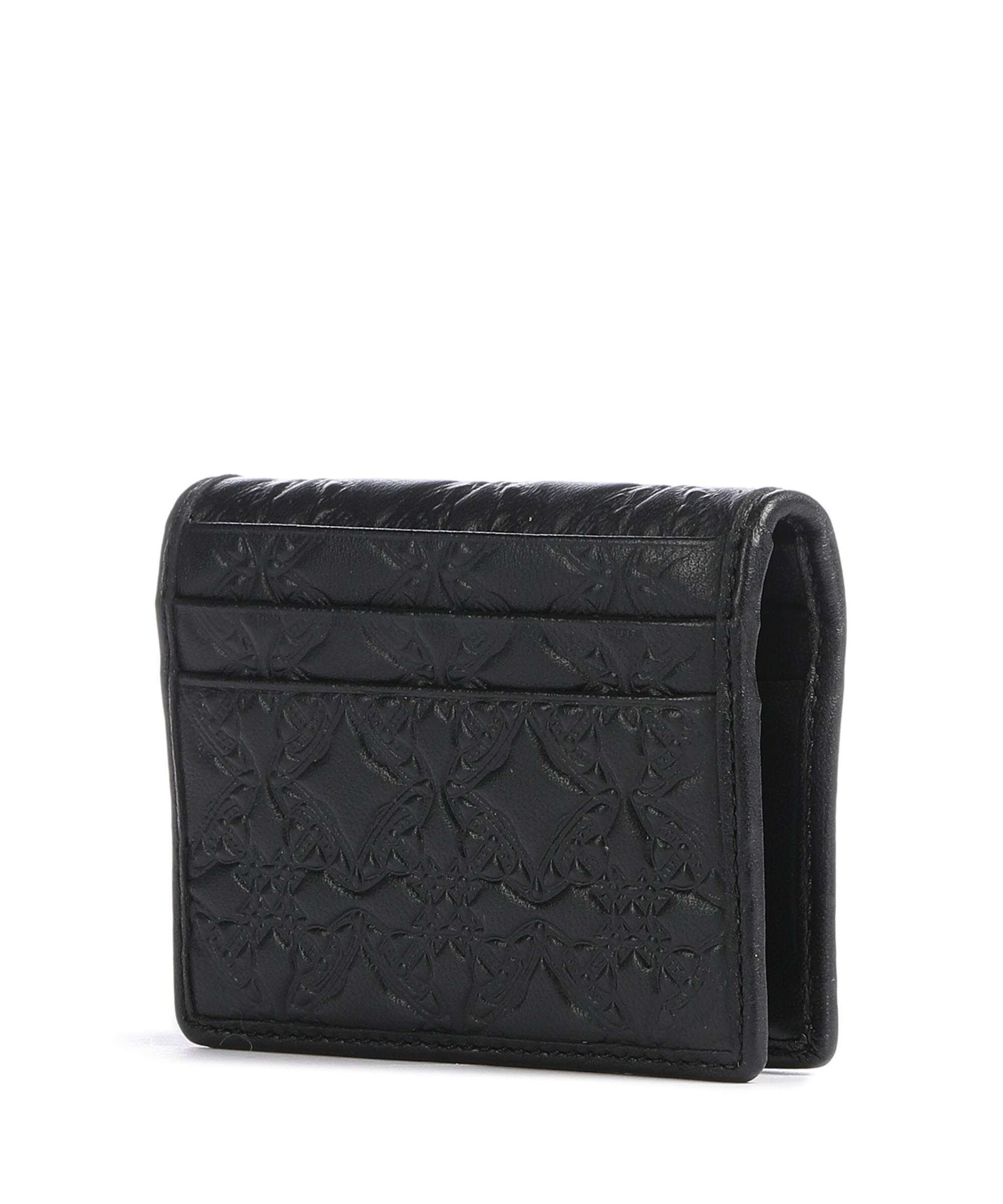 Vivienne Westwood Embossed Nappa Credit card holder lamb leather