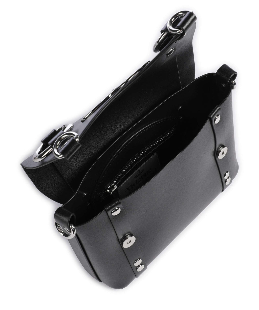 Vivienne Westwood Kim Smooth Crossbody bag black