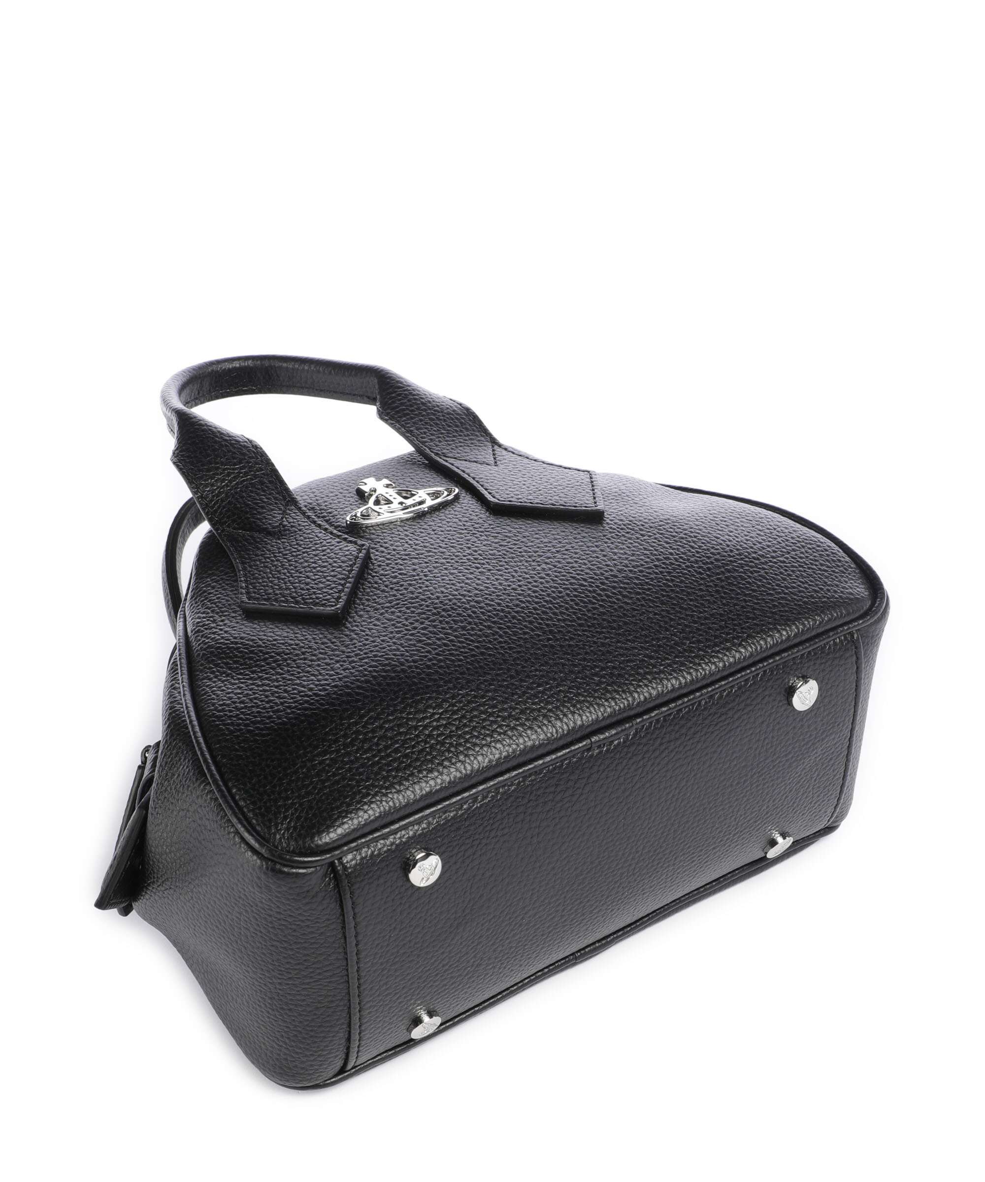 Vivienne Westwood Yasmine Grain Small Handbag polyurethane black