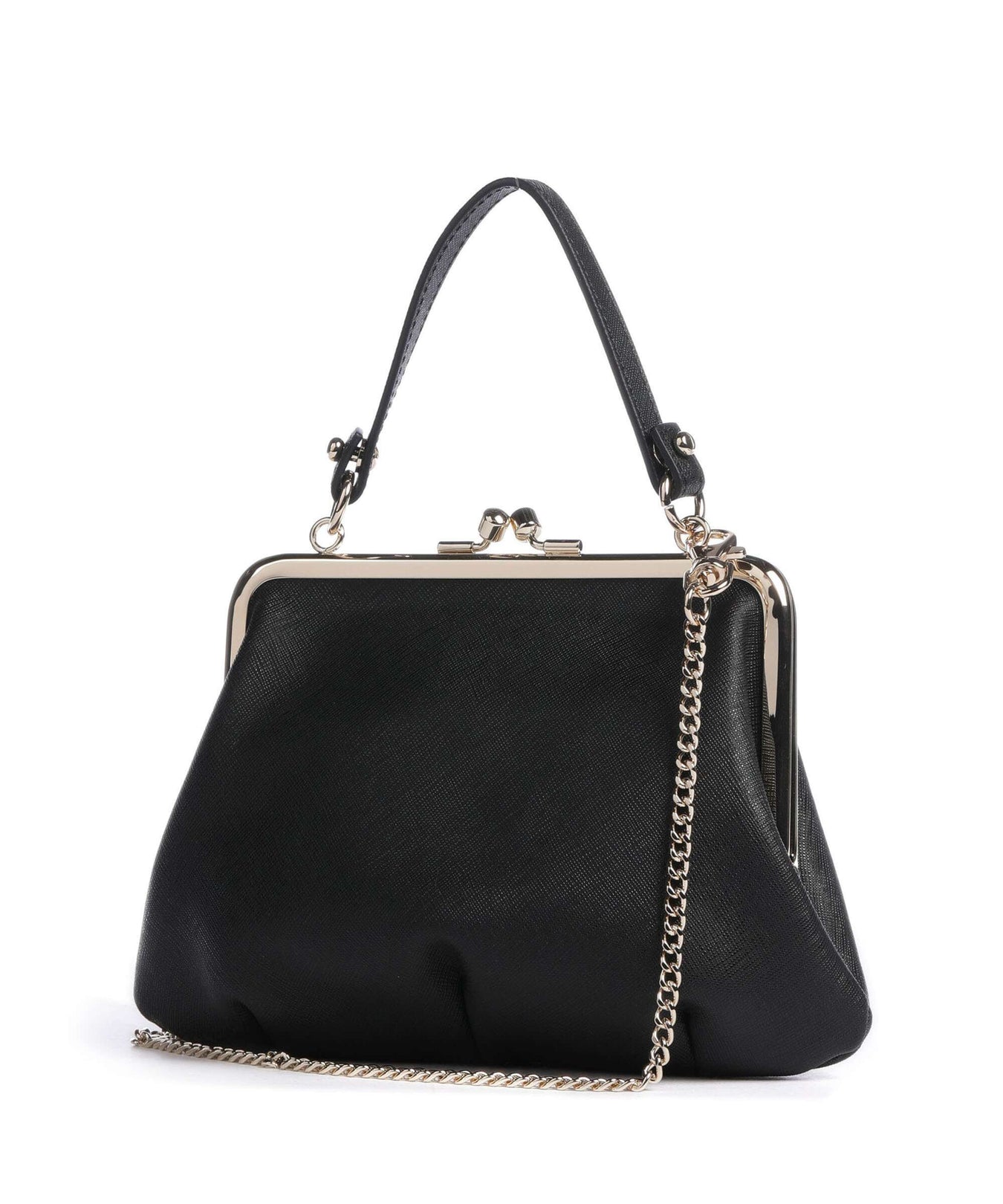 Vivienne Westwood Granny Frame Saffiano Crossbody bag black