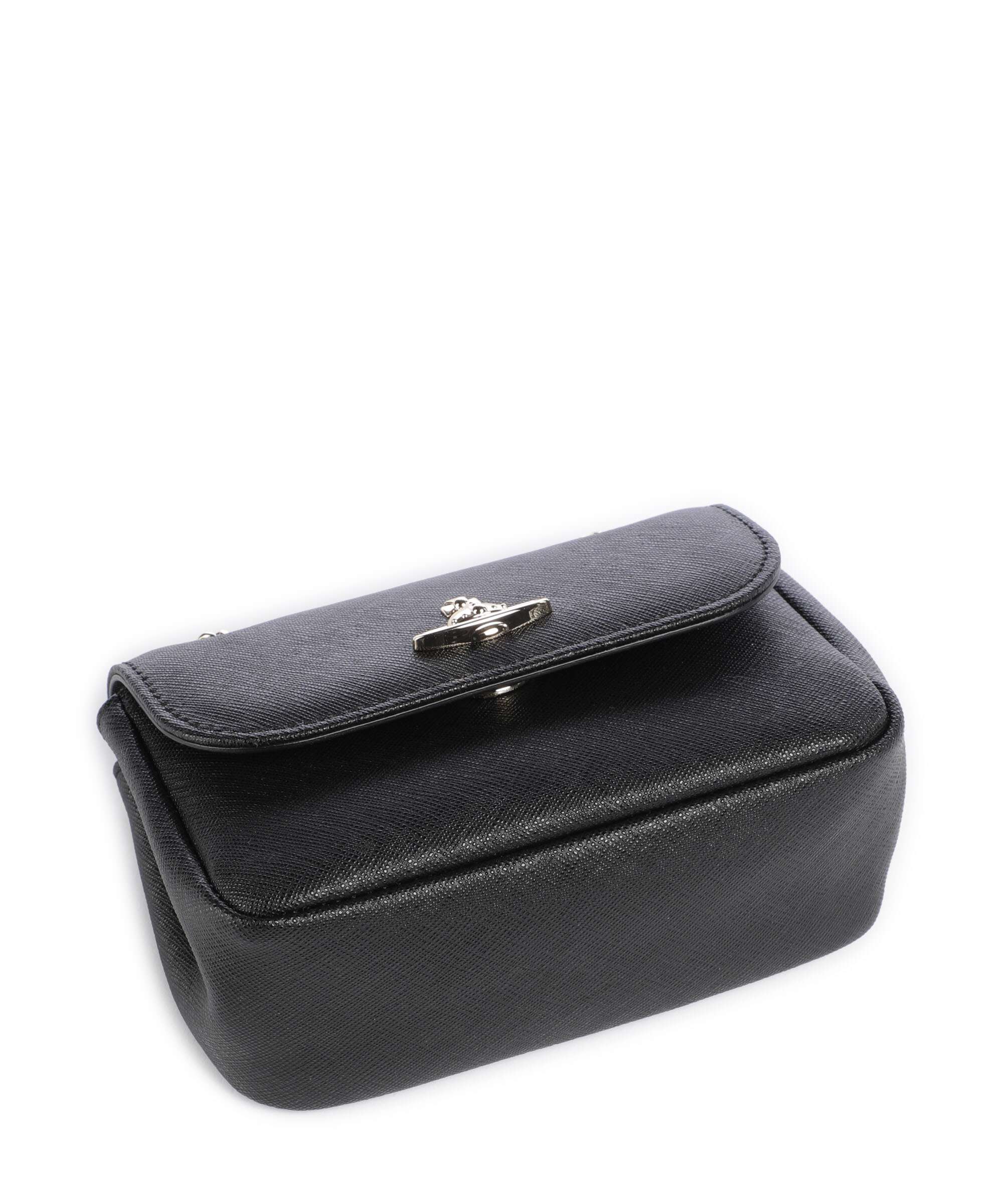 Vivienne Westwood Saffiano Small Shoulder bag black
