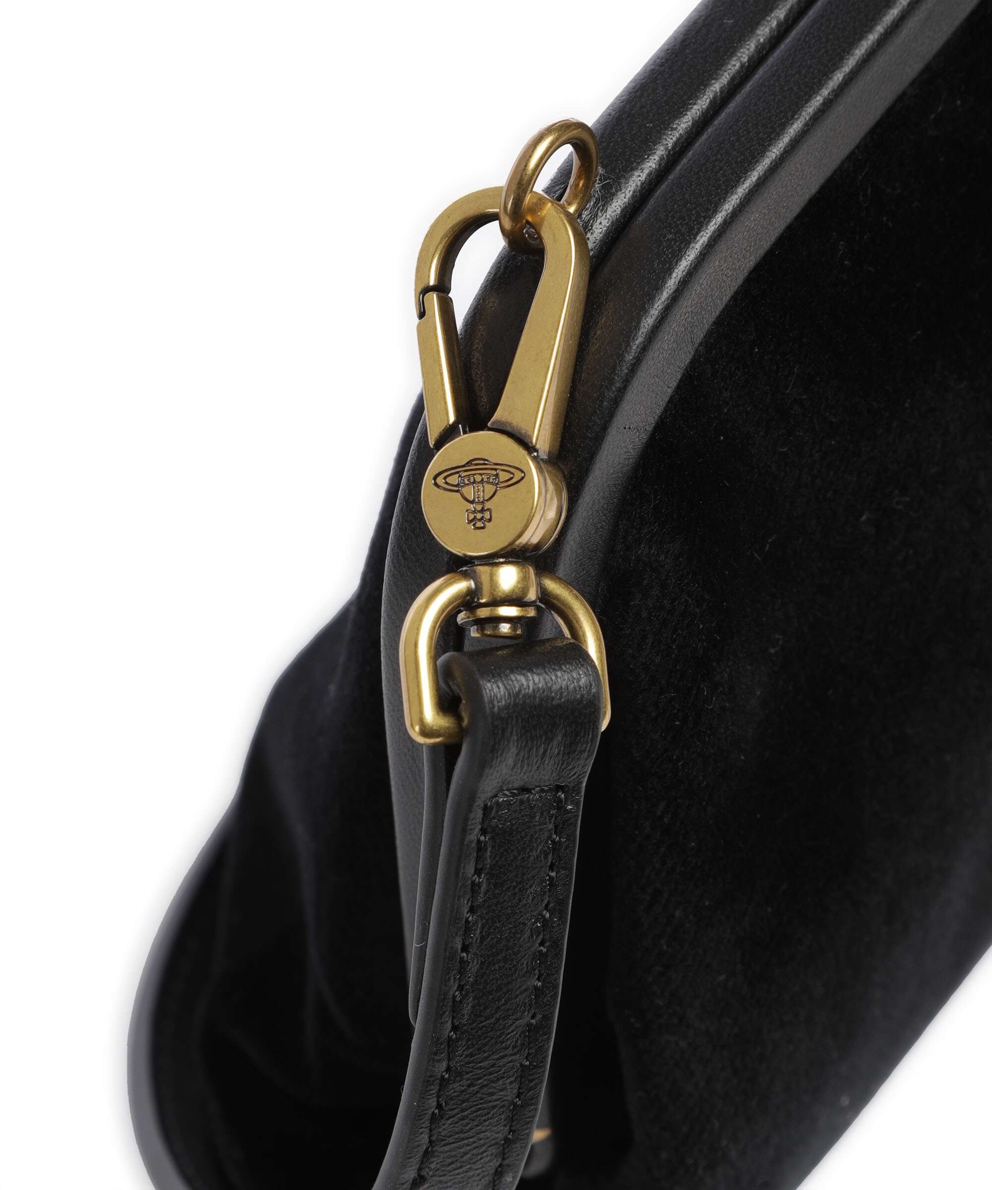 Vivienne Westwood Vivienne Velvet Shoulder bag black
