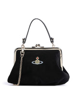 Vivienne Westwood Granny Frame Velvet Crossbody bag black