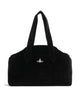 Vivienne Westwood Archive Velvet Large Tote bag black