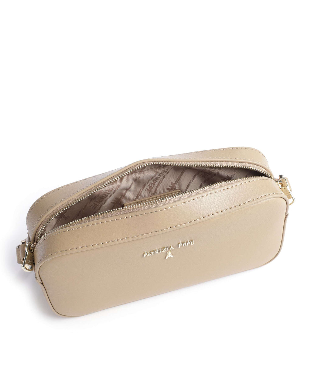Patrizia Pepe Crossbody bag winter sand