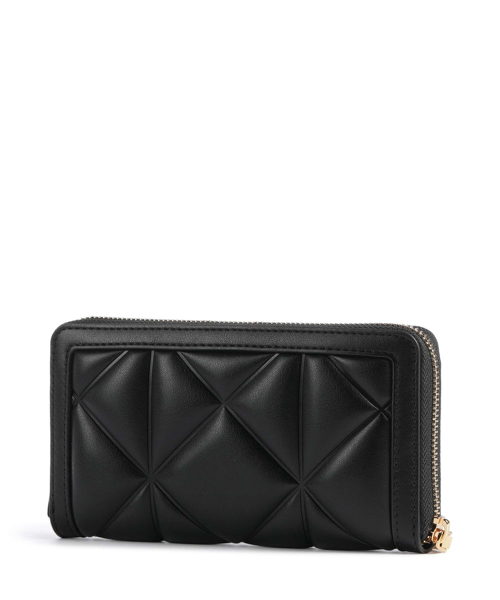 Love Moschino Embossed Q Wallet nero