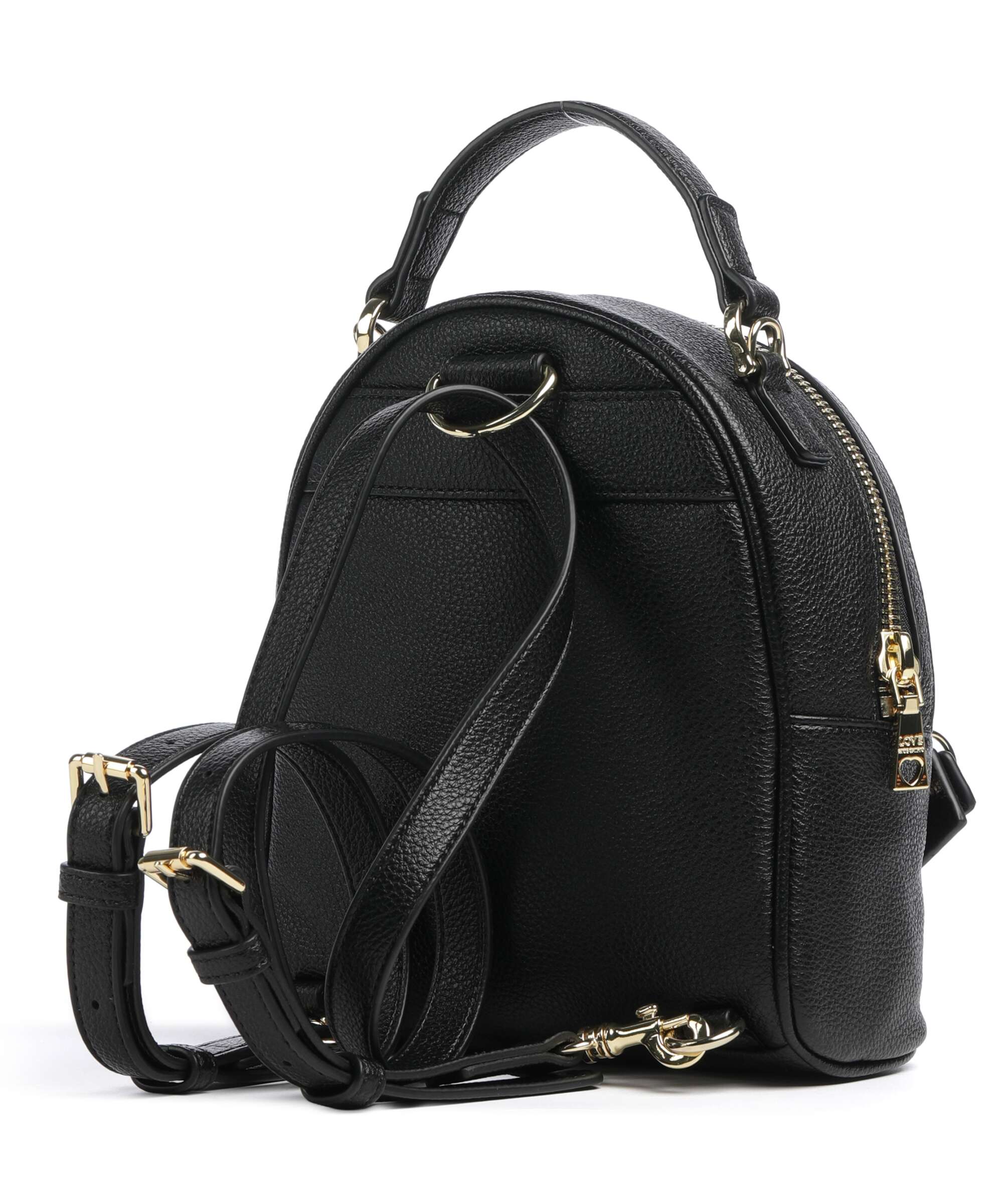 Love Moschino Signature Backpack imitation leather nero