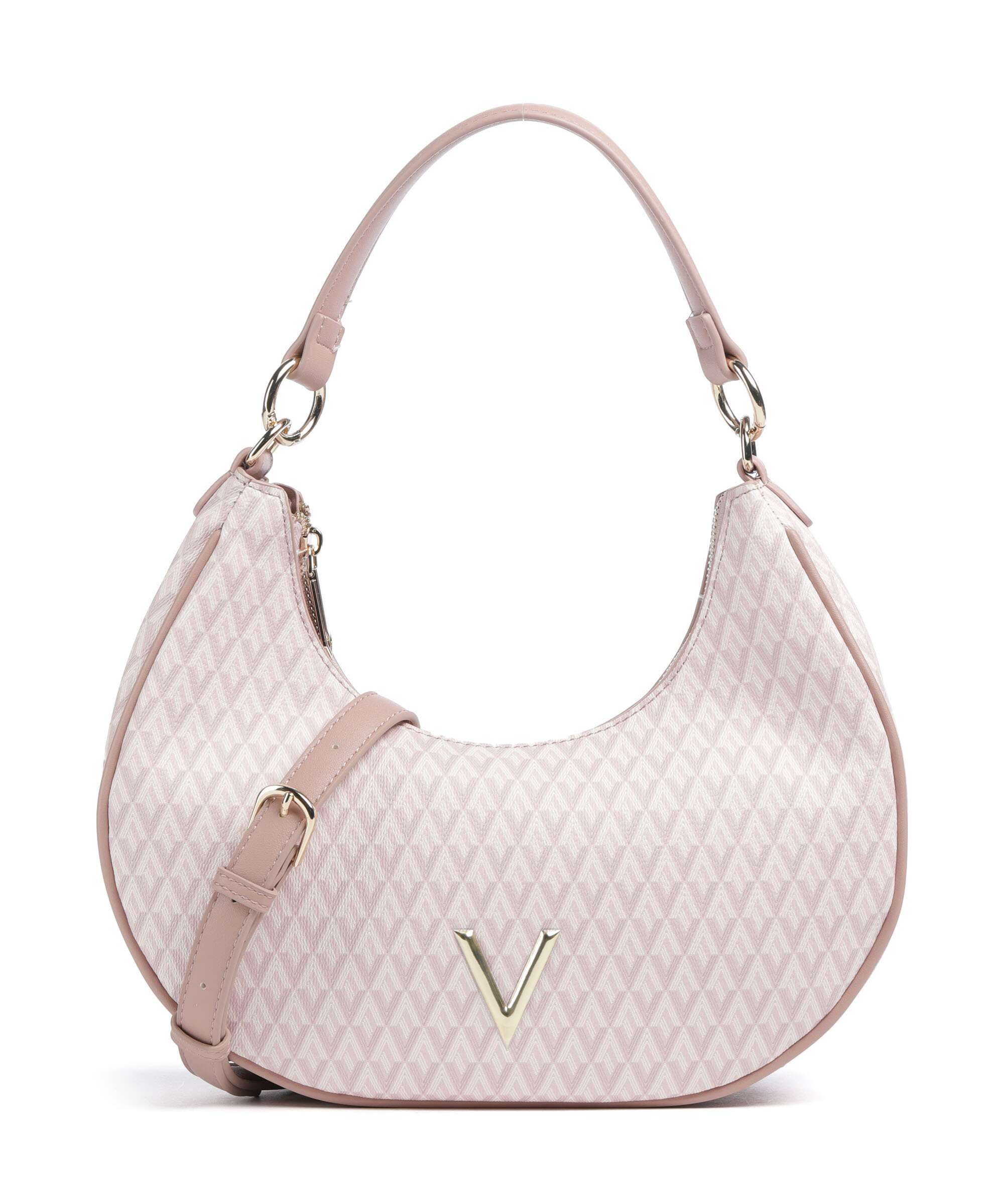 Valentino Bags Queen Re Shoulder bag imitation leather ecru