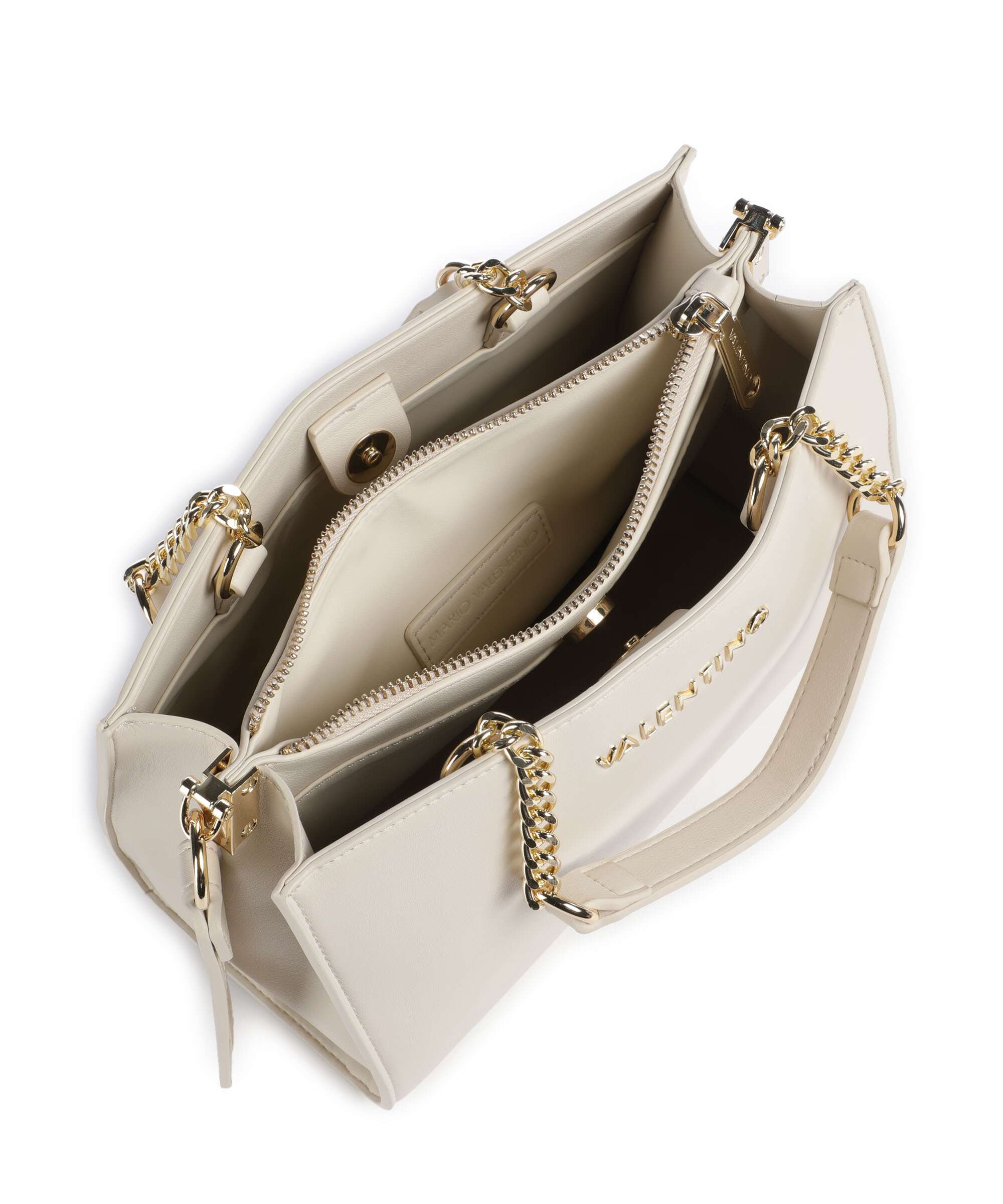 Valentino Bags Hira Handbag imitation leather ecru - VBS9PD04-991