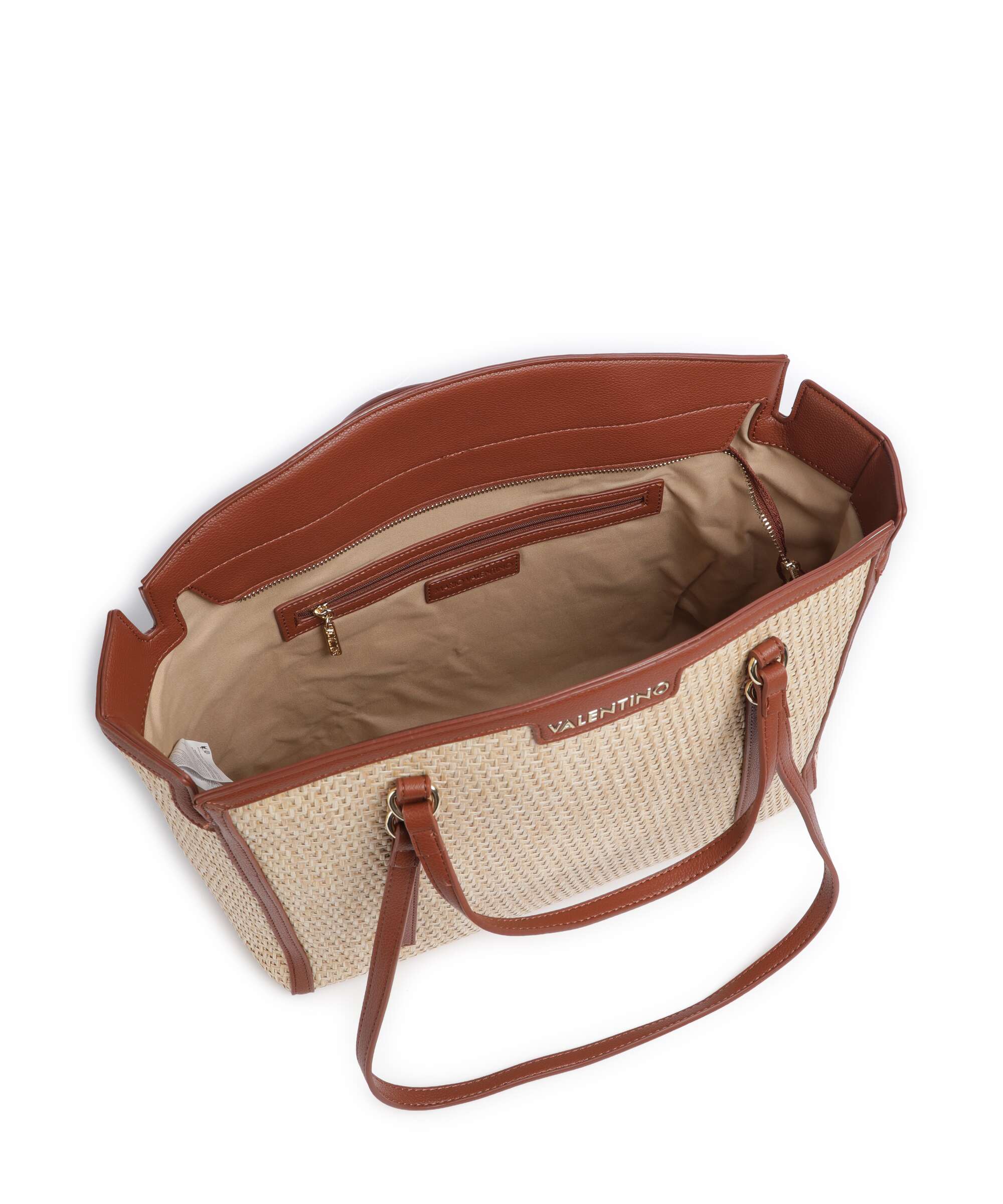 Valentino Bags Demetra Tote bag naturale/cuoio