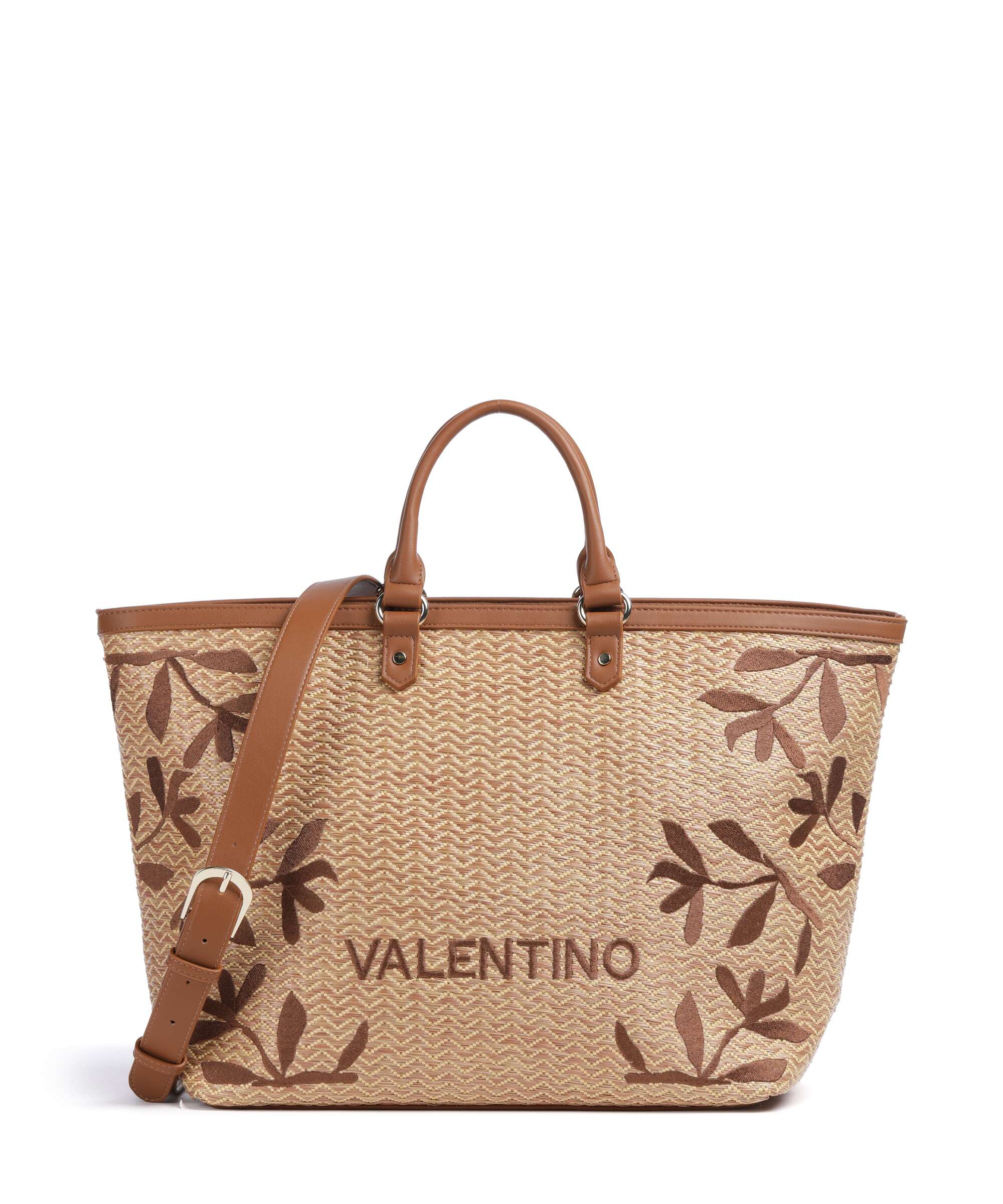Valentino Bags Kore Handbag polypropylene naturale/cuoio