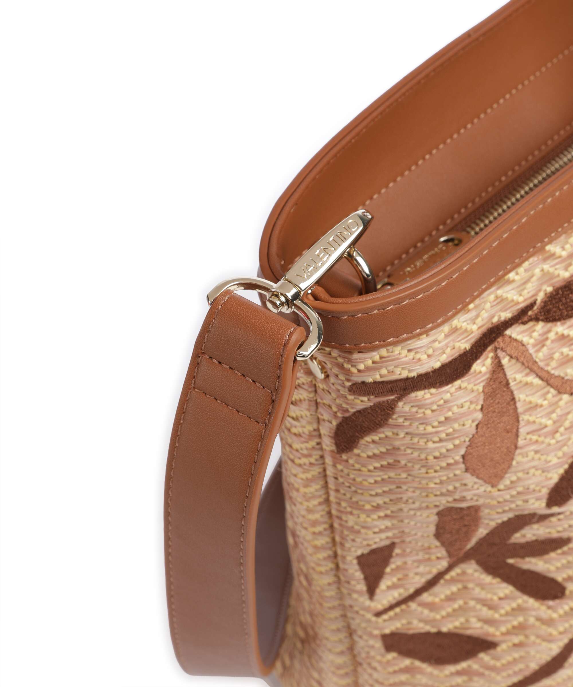 Valentino Bags Kore Handbag polypropylene naturale/cuoio