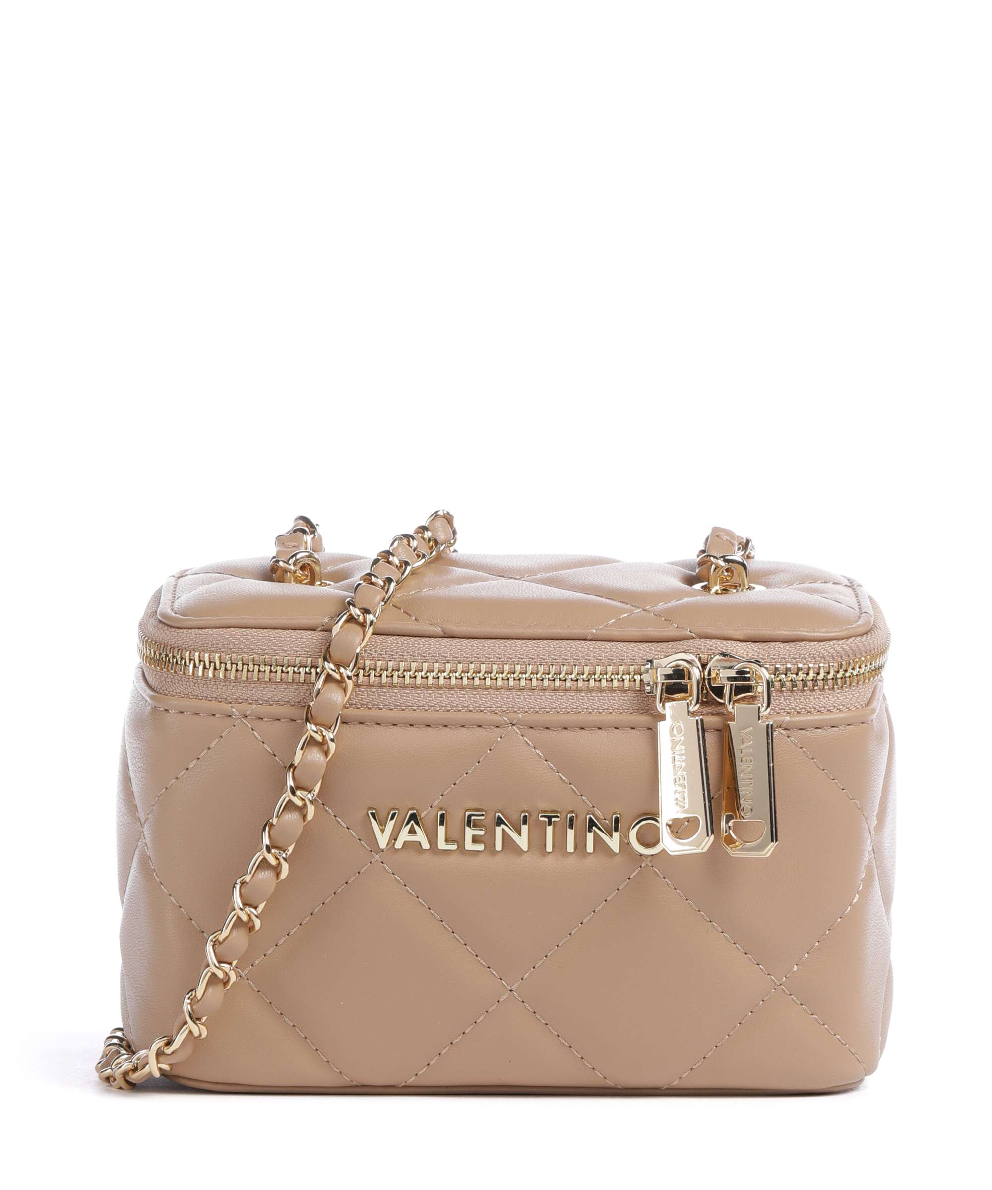 Valentino Bags Ocarina Crossbody bag imitation leather beige
