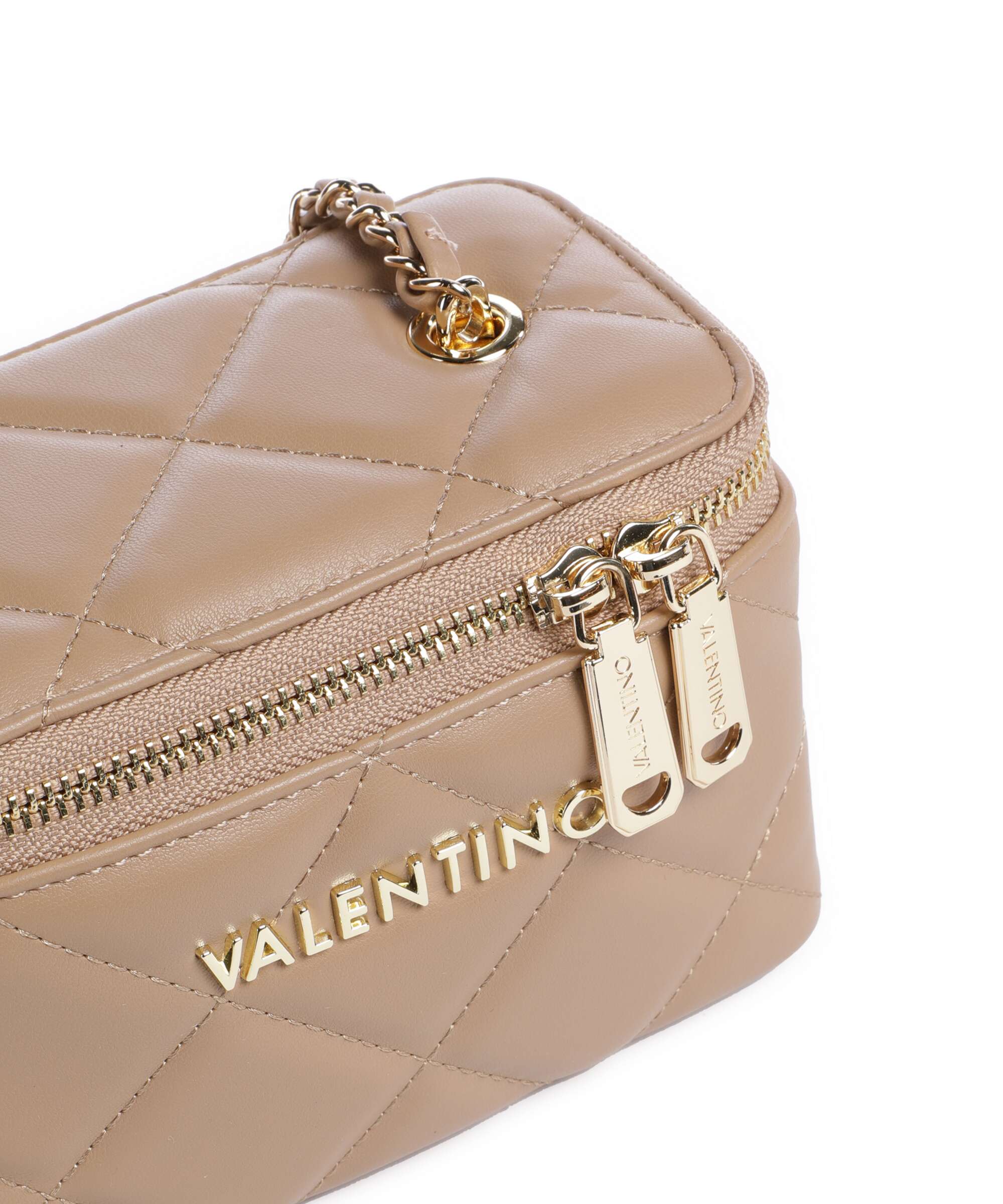 Valentino Bags Ocarina Crossbody bag imitation leather beige