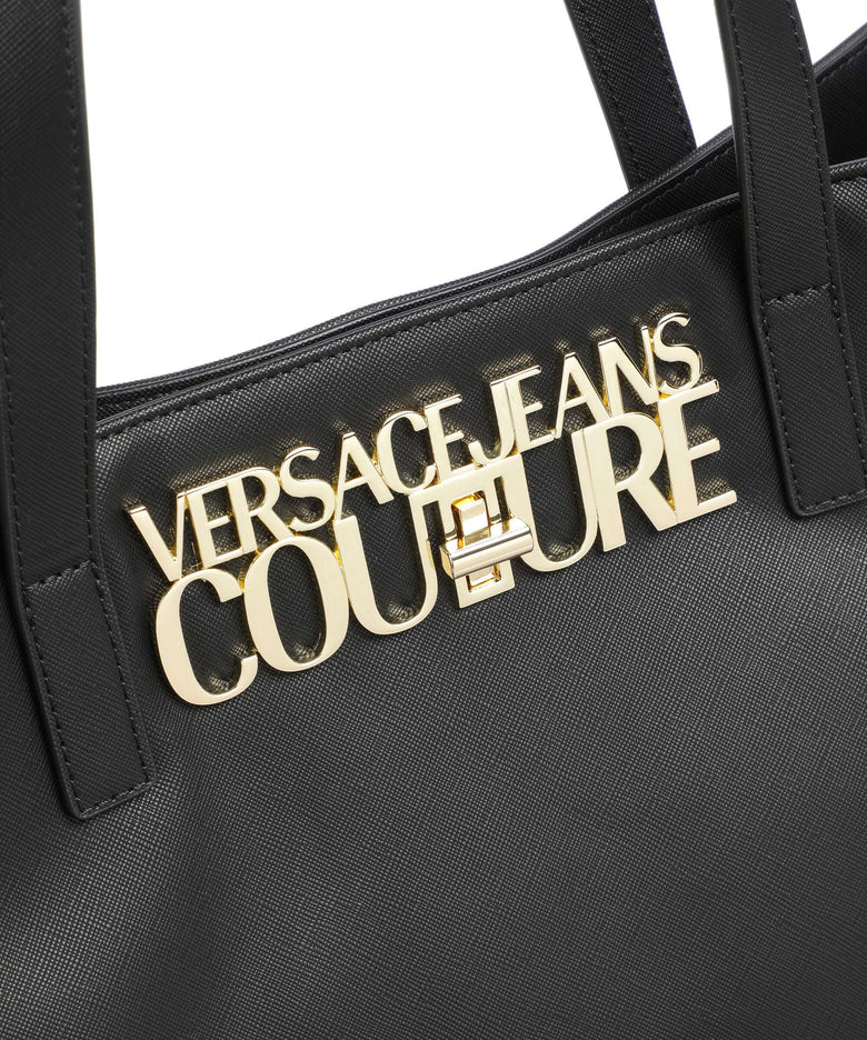 Versace Jeans Couture Logo Lock Tote bag black