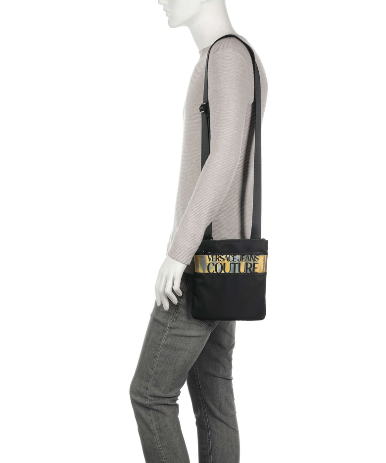 Versace Jeans Couture Iconic Logo Crossbody bag black/gold