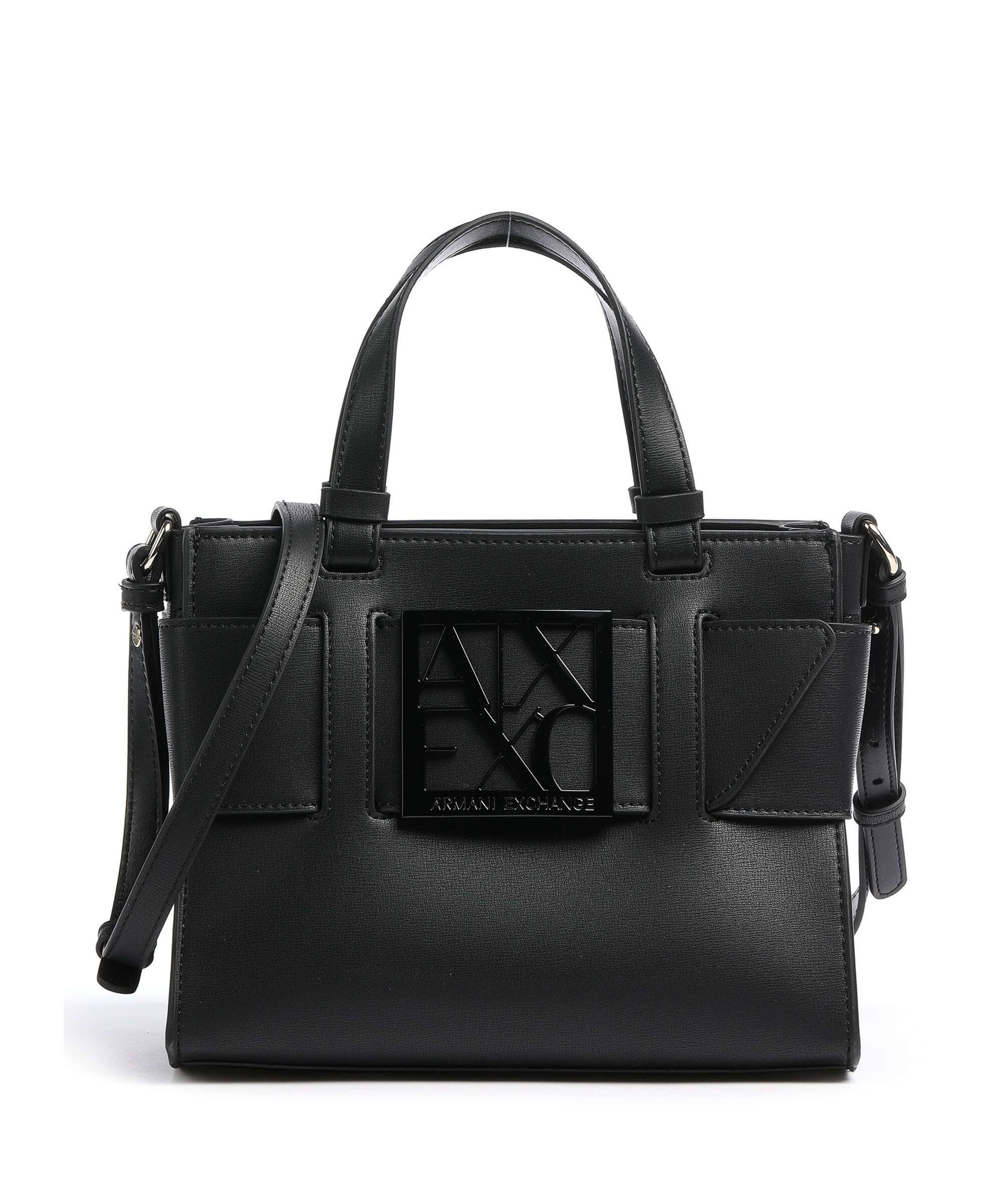 Armani Exchange Susy M Handbag imitation leather nero - 942690