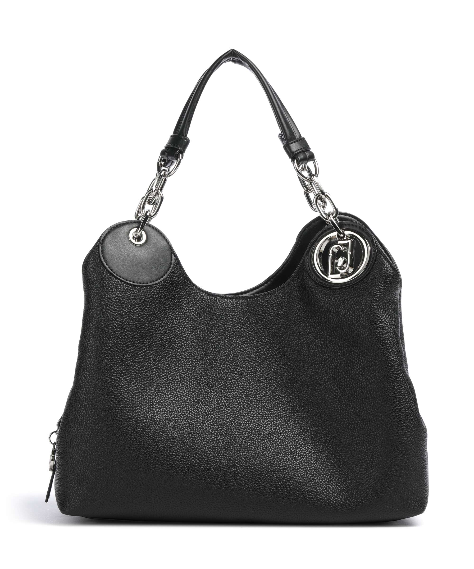 Liu Jo Faiza M Tote bag imitation leather nero/steel - AF6024