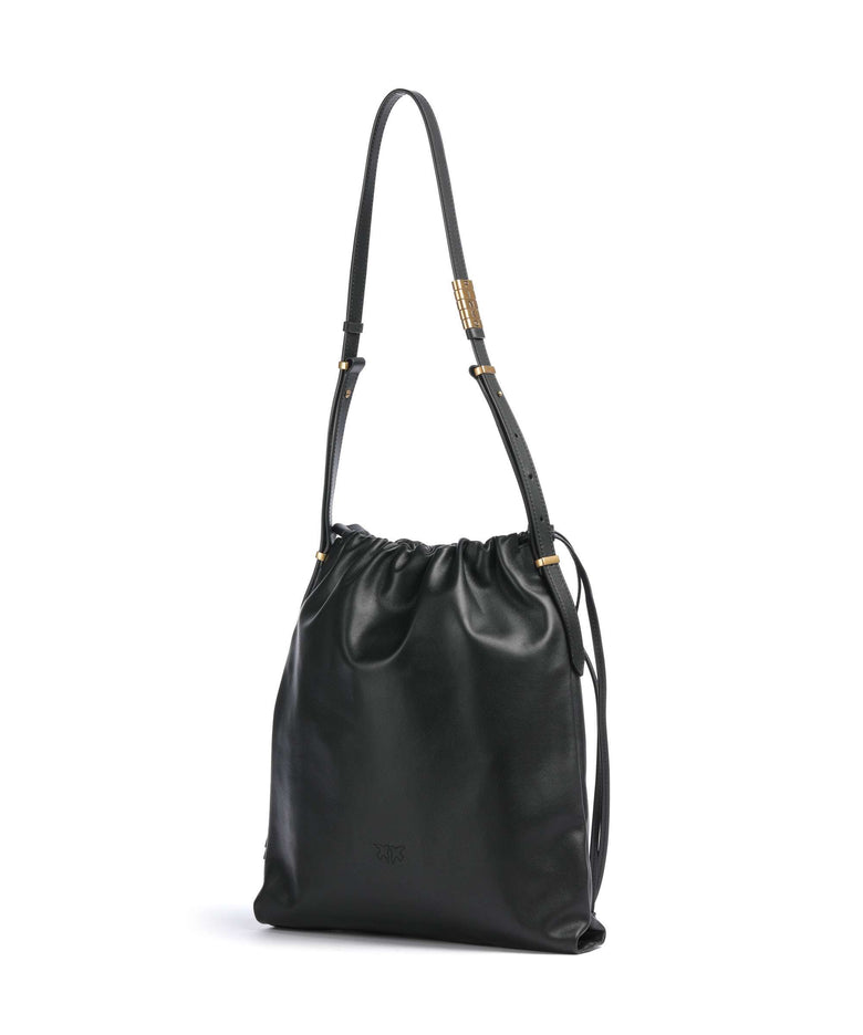 Pinko Classic Slouchy Bucket bag nero/antique gold