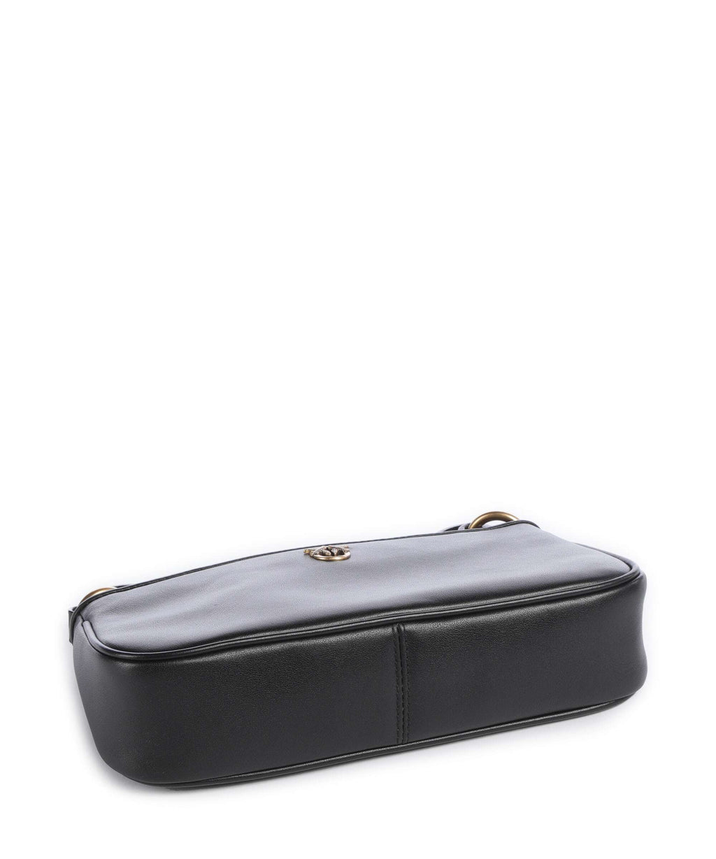 Pinko Half Moon Mini Crossbody bag nero/antique gold