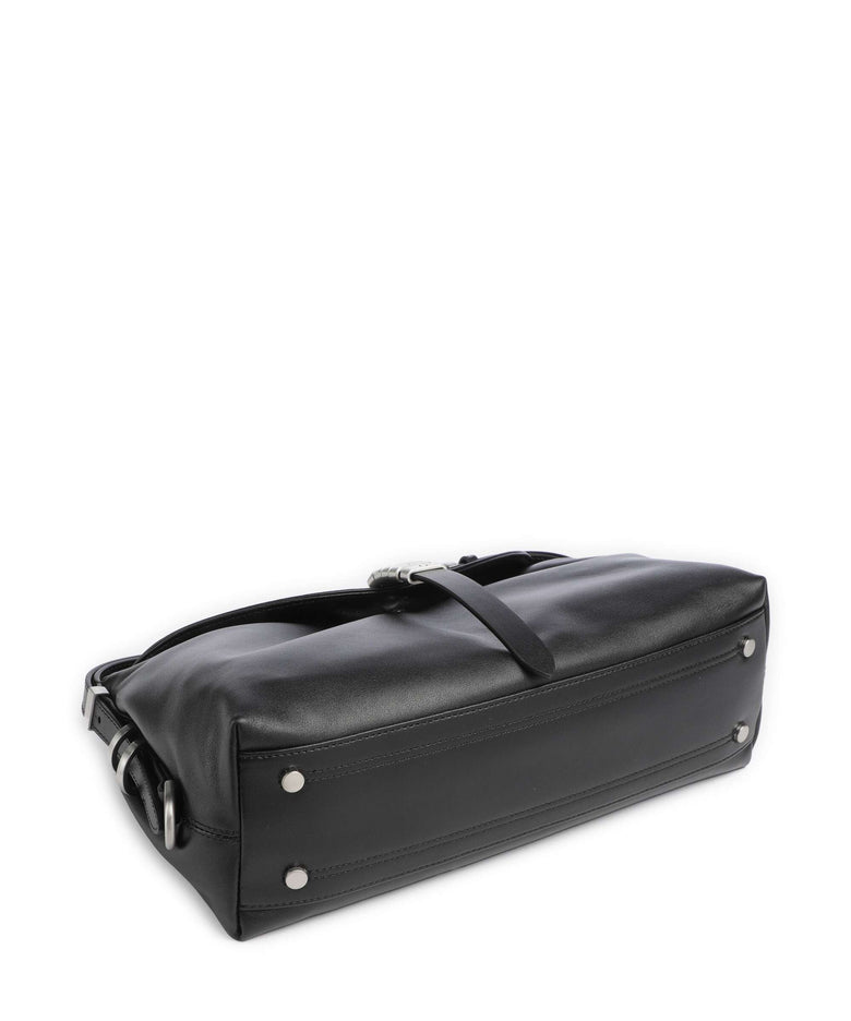 Pinko Saddle Shoulder bag nero limousine/matt silver