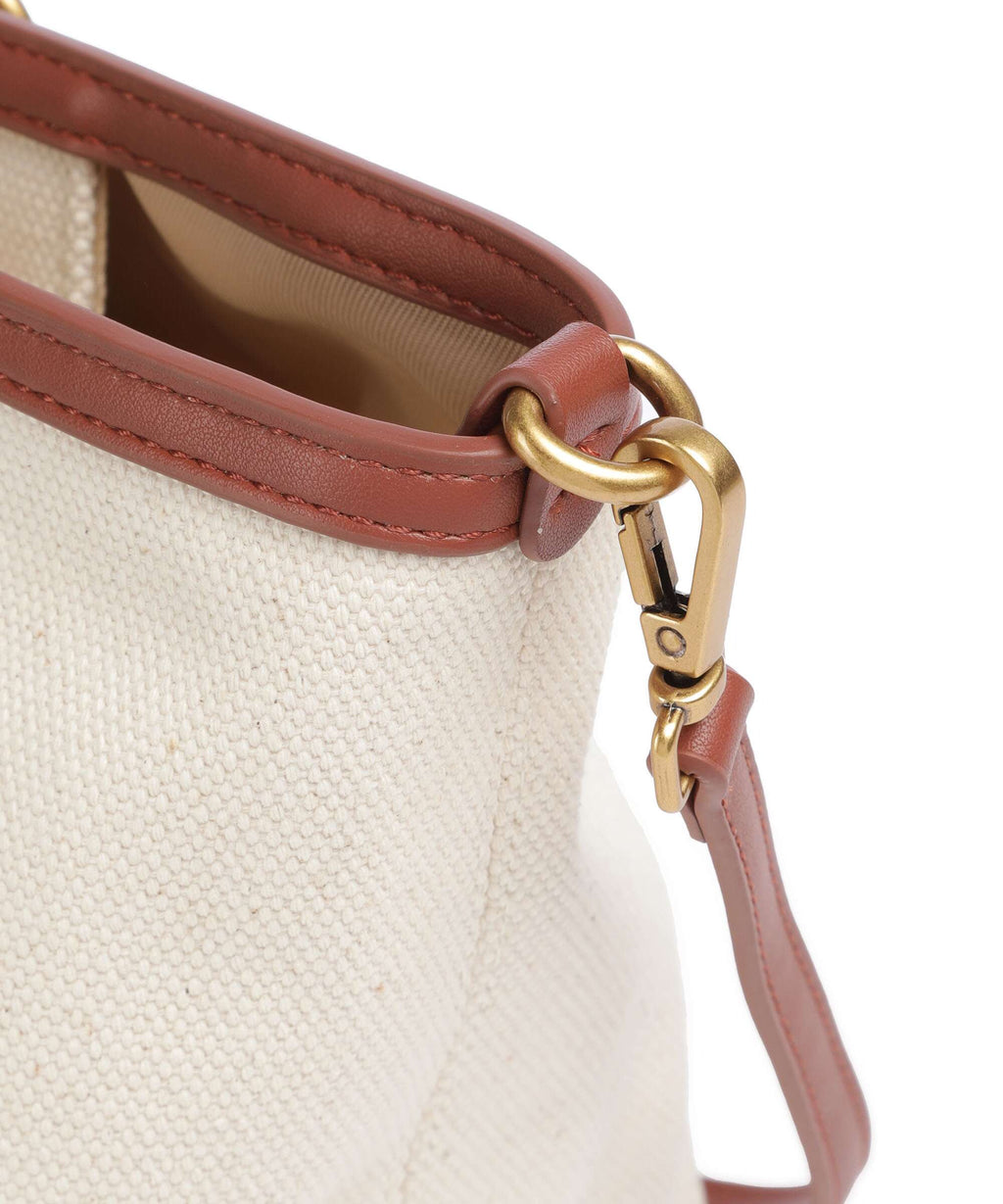 Pinko Handbag beige/marrone/antique gold
