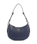 Pinko Half Moon Mini Shoulder bag blu indaco ombroso/antique gold