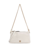 Pinko Double Mini Shoulder bag bianco seta/antique gold