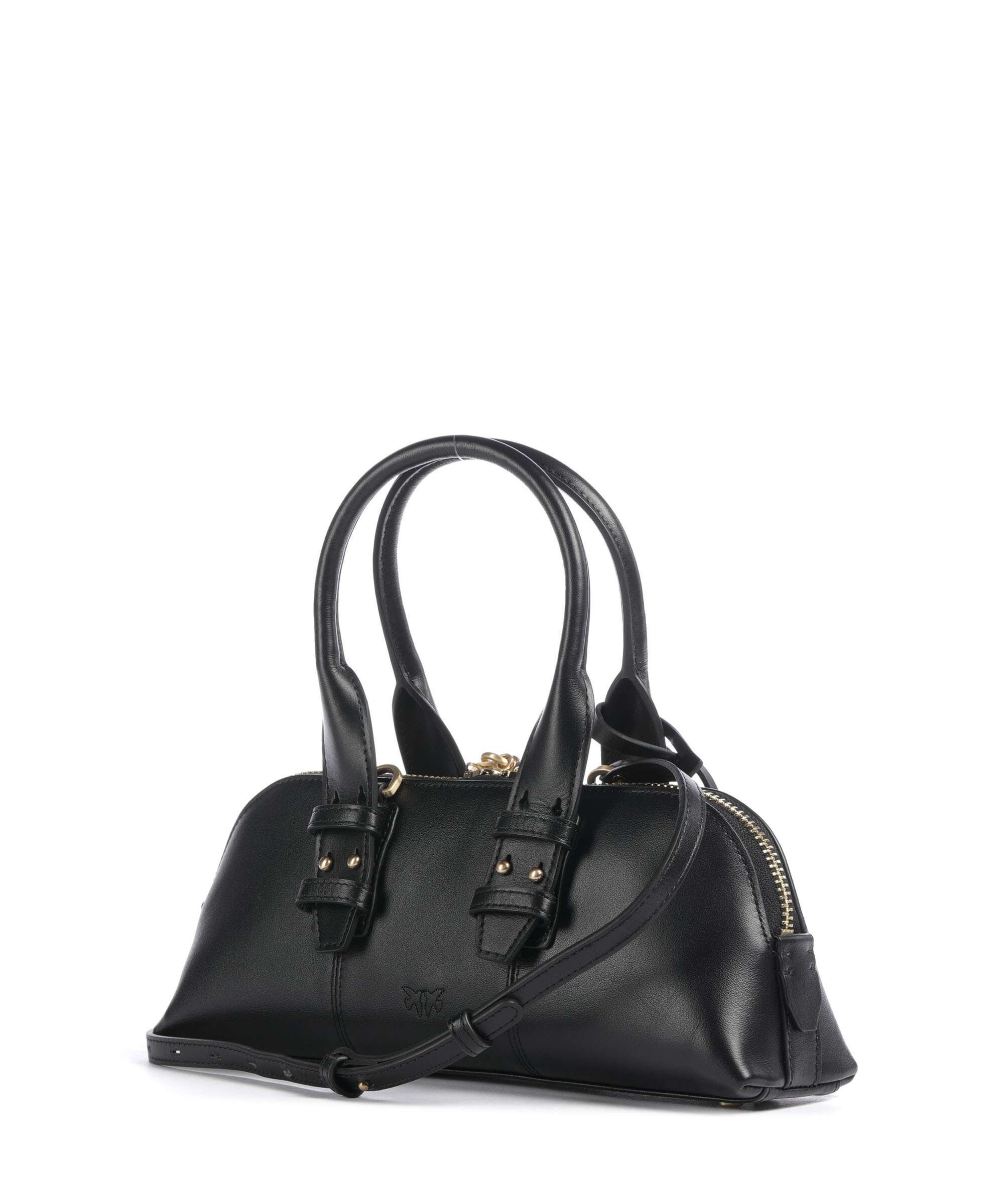 Pinko Bowling Horizontal Handbag nero limousine/matt gold