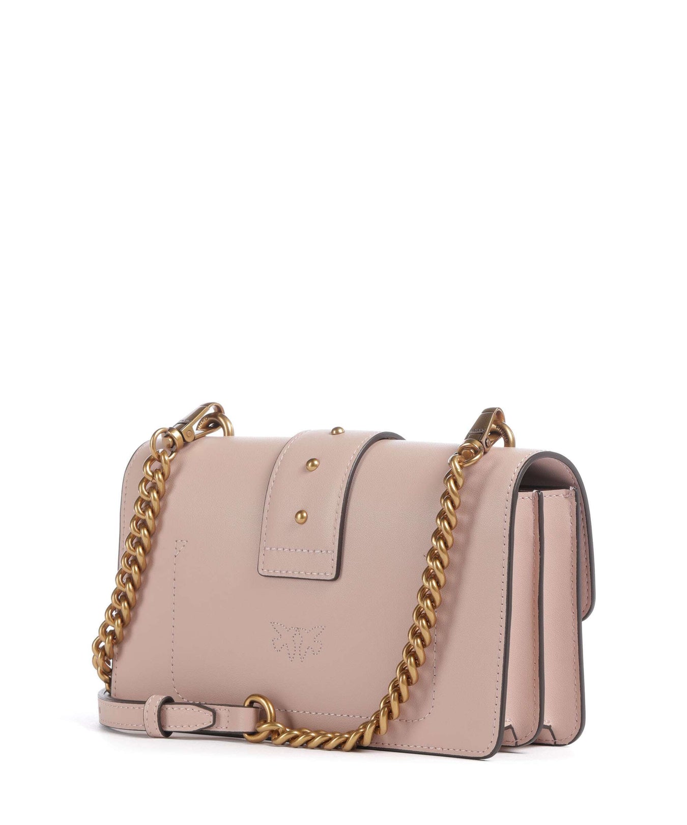 Pinko Love One Mini Crossbody bag cipria/antique gold