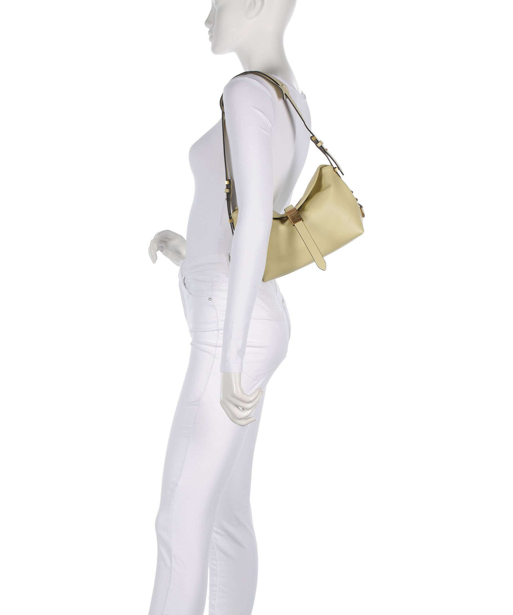 Pinko Saddle Horizontal Mini Shoulder bag giallo vaniglia/antique gold