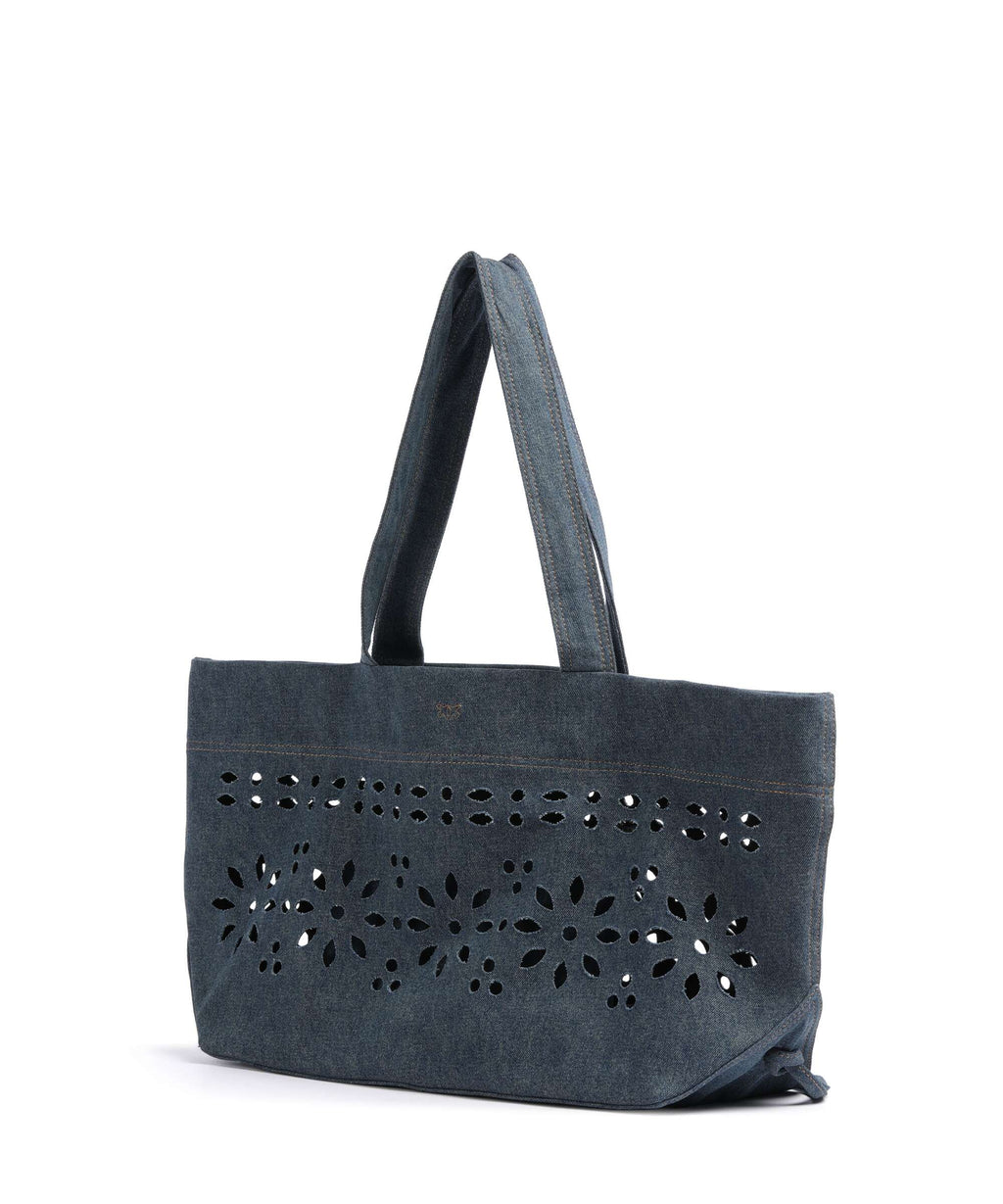 Pinko Tote bag lavaggio marmorizzato/old nick