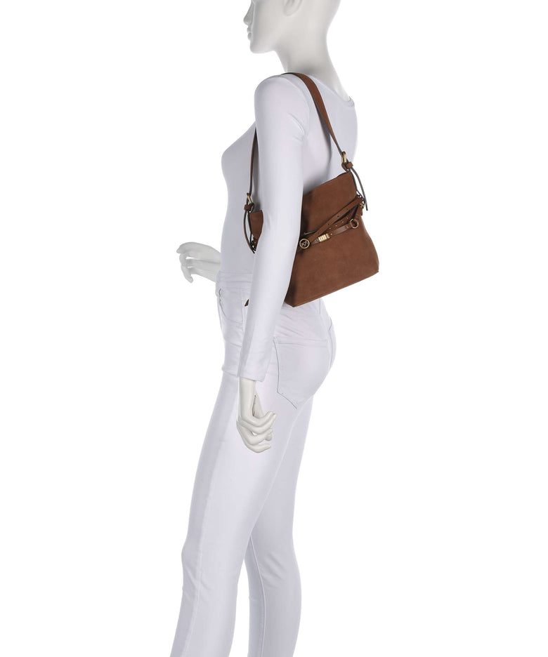 Pinko Belt Mini Bucket bag marrone/leone/antique gold