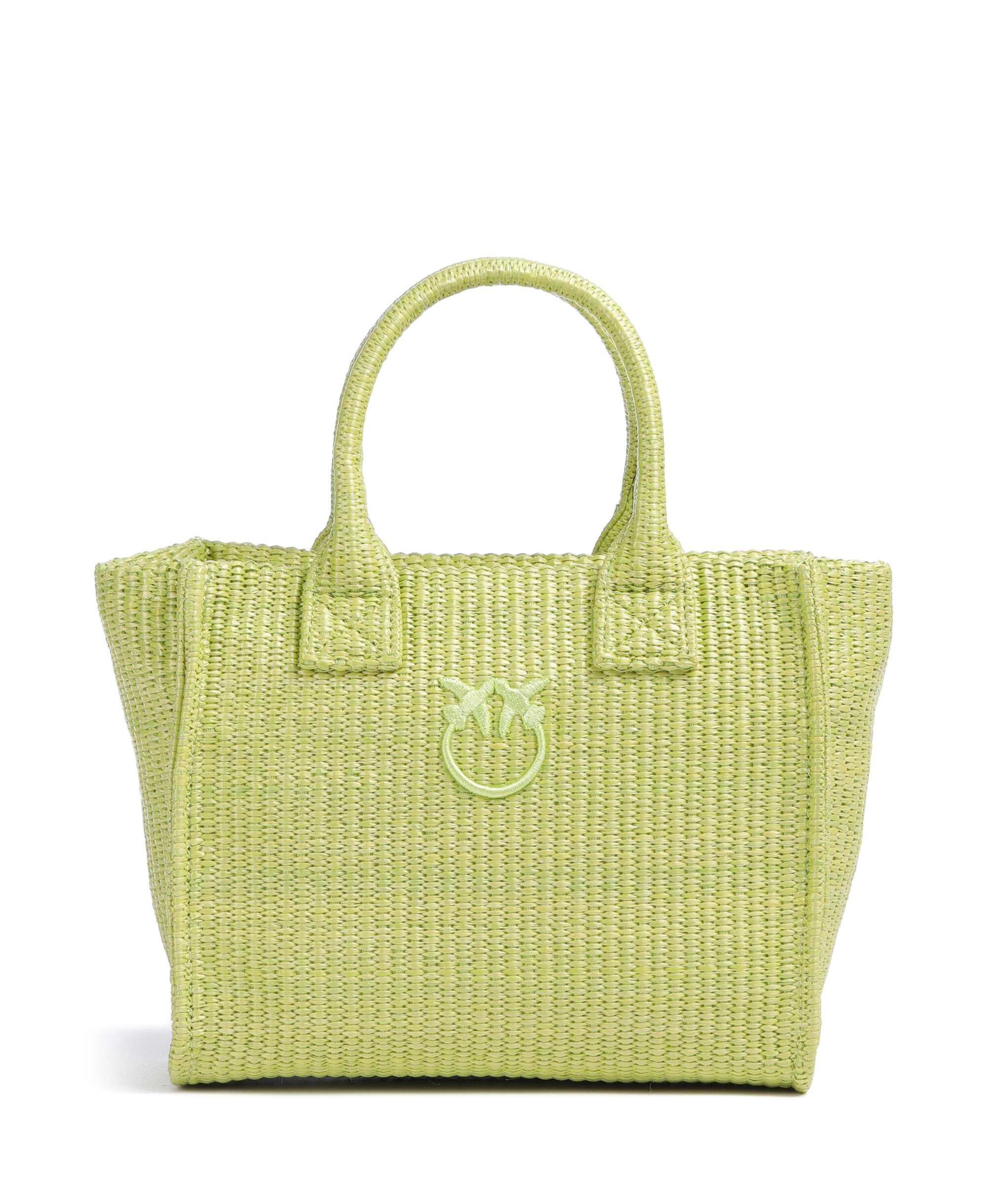 Pinko Beach Mini Handbag polyester, polypropylene verde mela