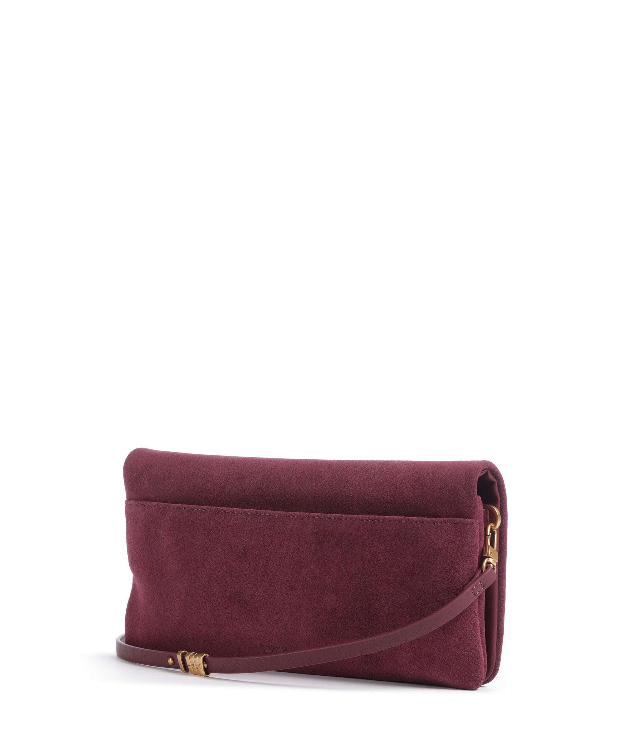 【フォロー割引適用】タグ付きUniqueness PINKO LAELIA2 A Pinko Click Soft Horizontal Classic Crossbody bag velour leather