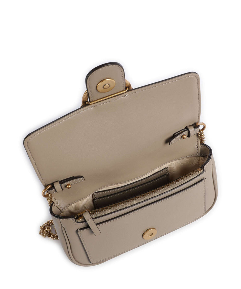 Pinko Love One Pocket Wallet grigio talpa/antique gold